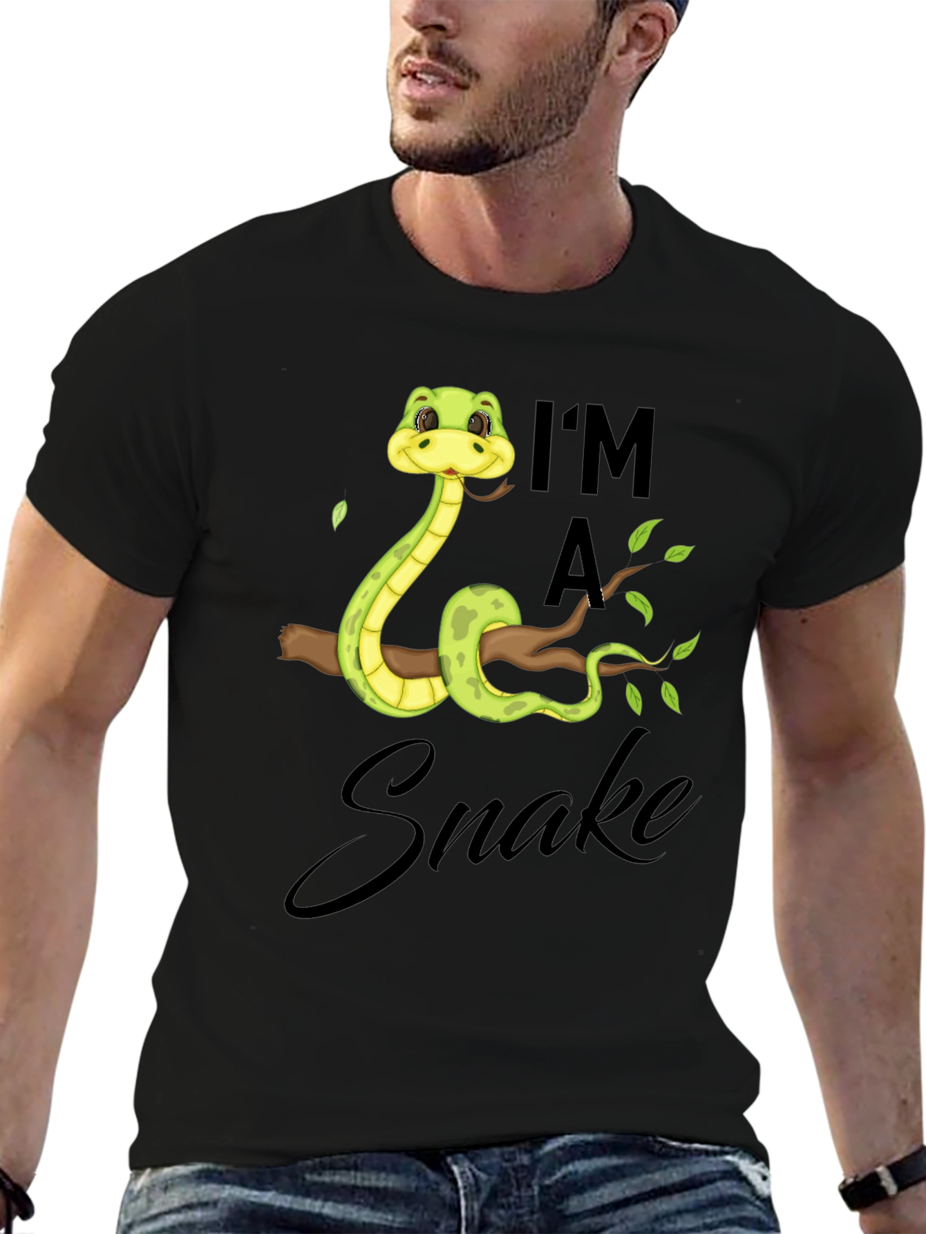 Im a Snake Cartoon T-Shirt