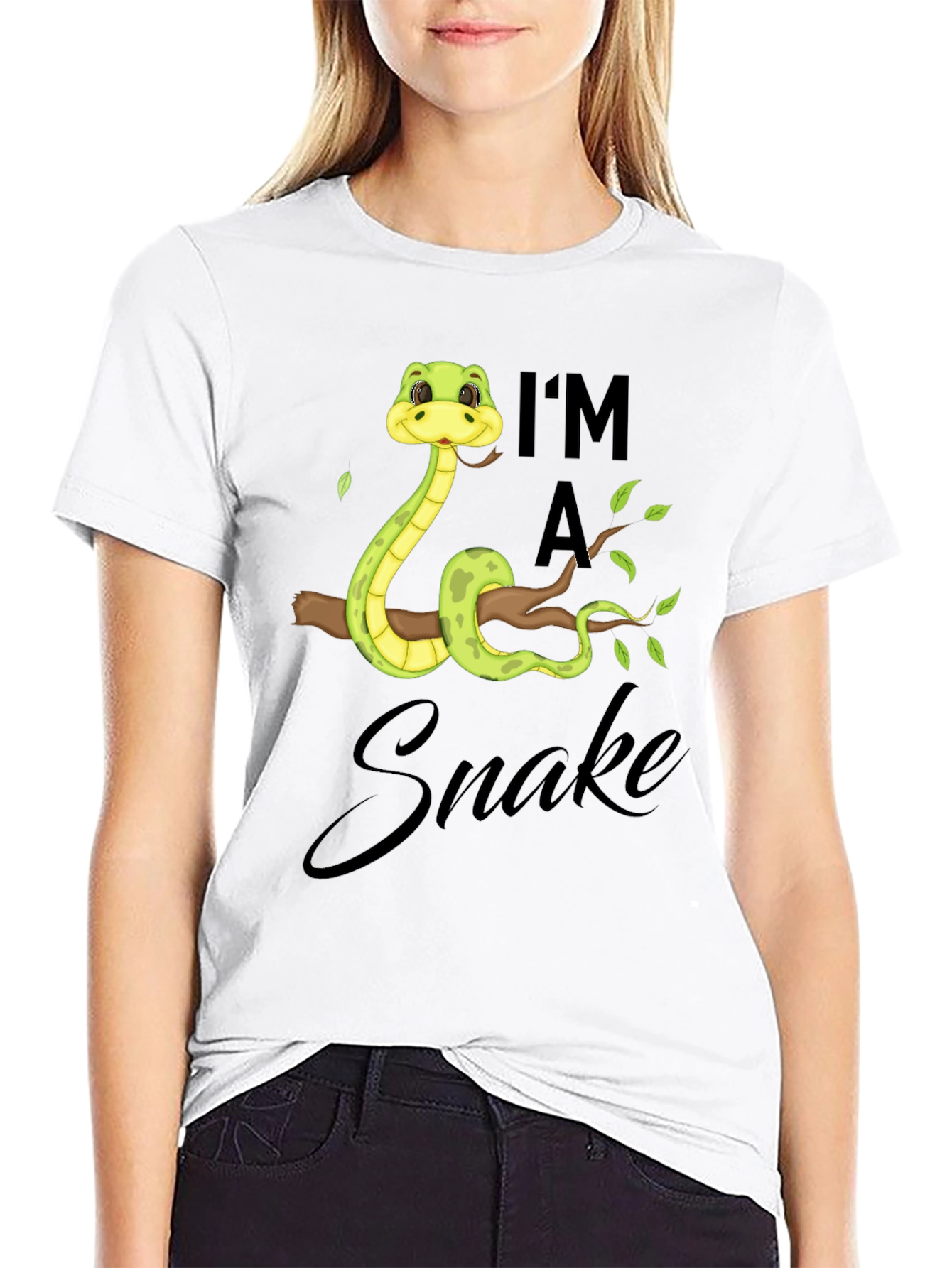 Im a Snake Cartoon T-Shirt