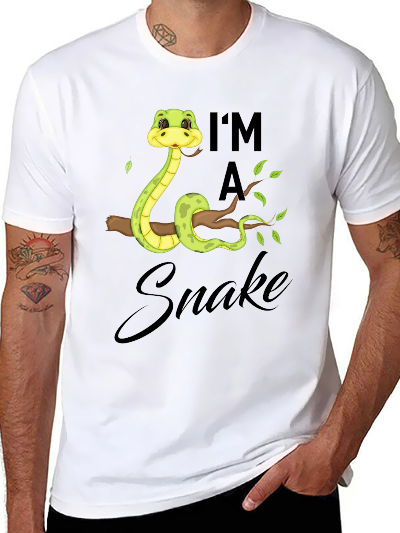 Im a Snake Cartoon T-Shirt
