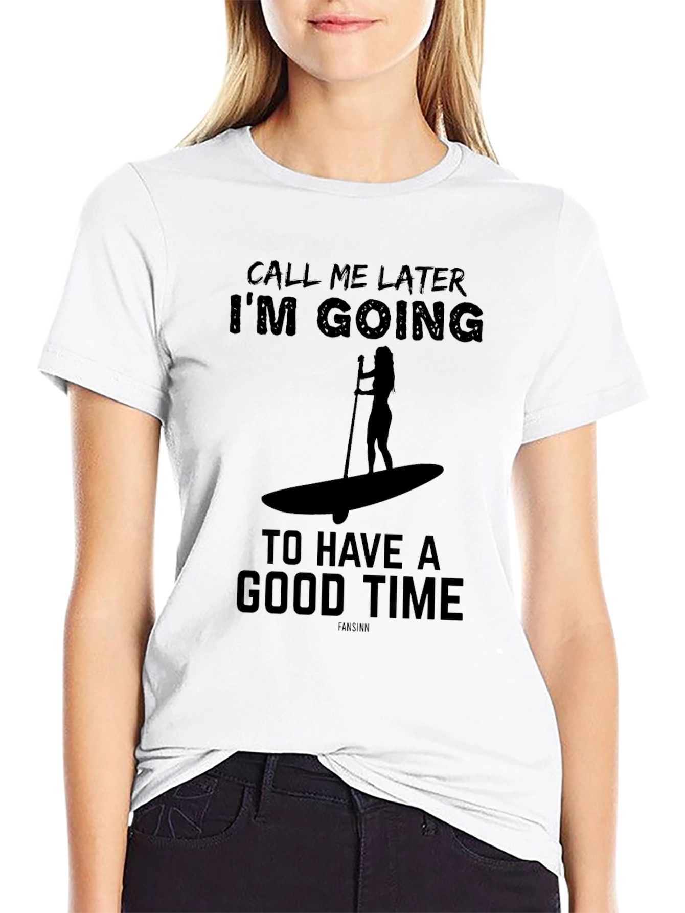 Call Me Later Paddle Boarding Graphic Tee