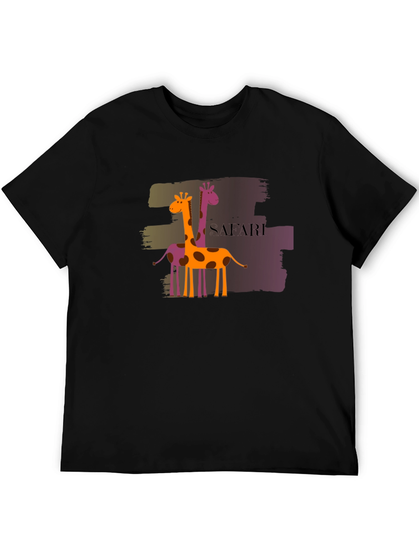 Safari Giraffe Graphic T-Shirt