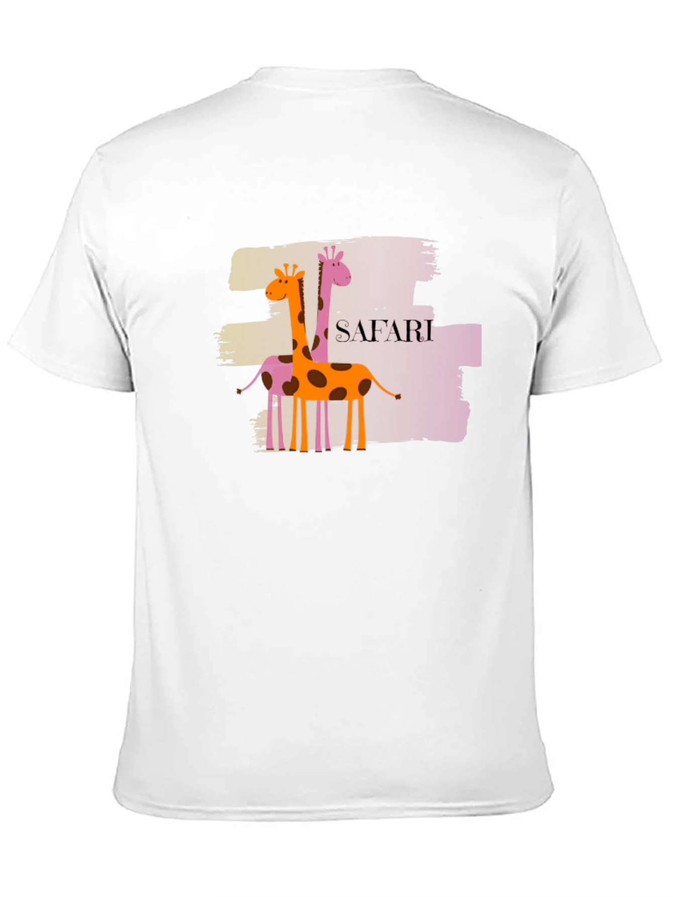 Safari Giraffe Graphic T-Shirt