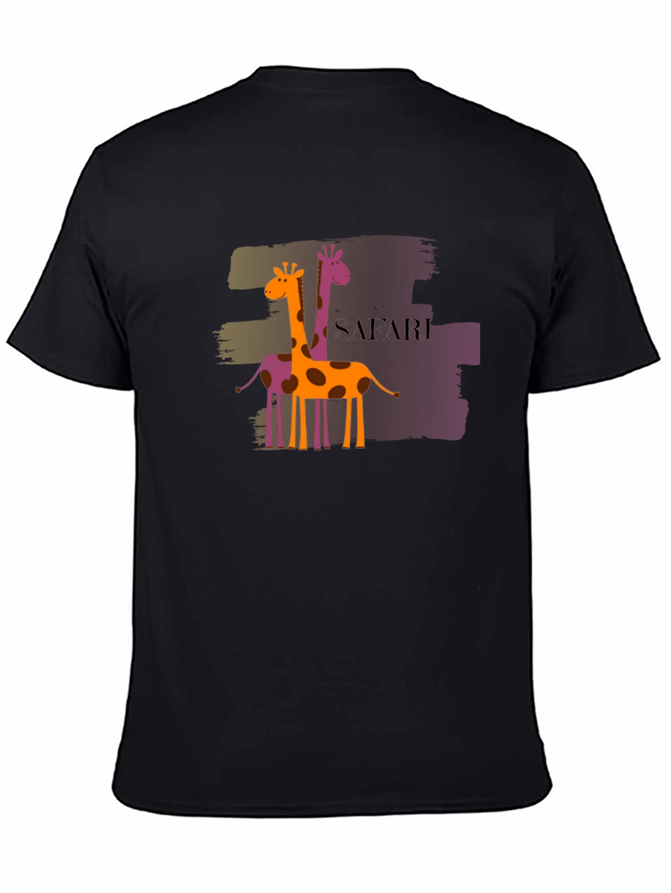 Safari Giraffe Graphic T-Shirt