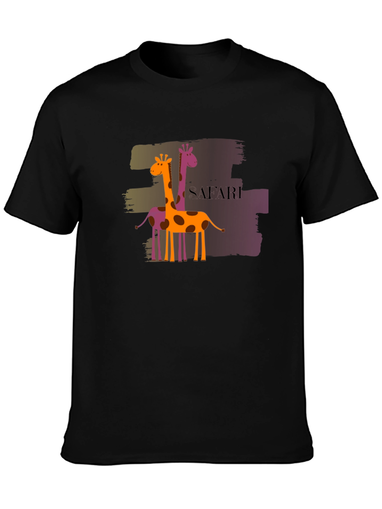 Safari Giraffe Graphic T-Shirt