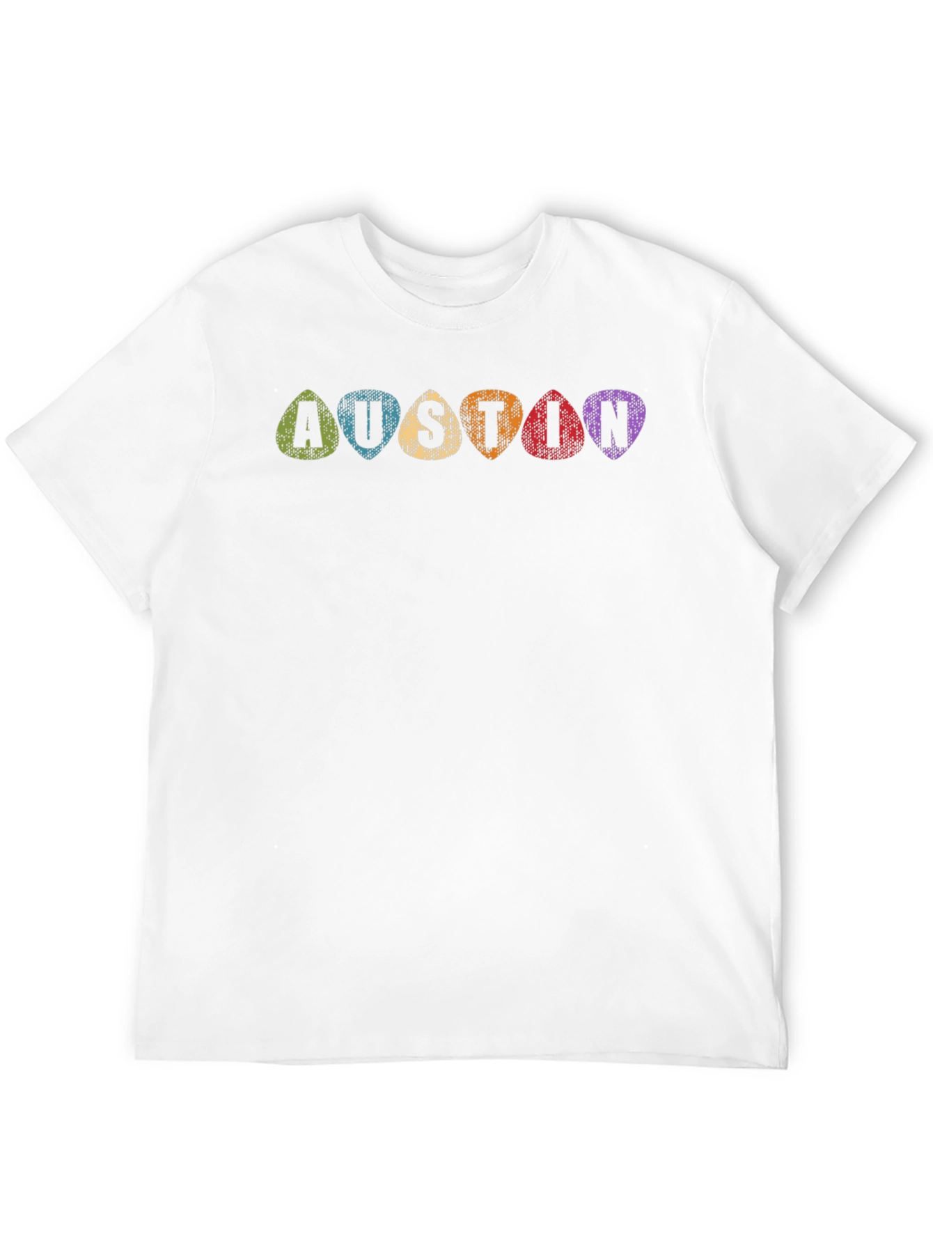 Austin Guitar Pick T-Shirt