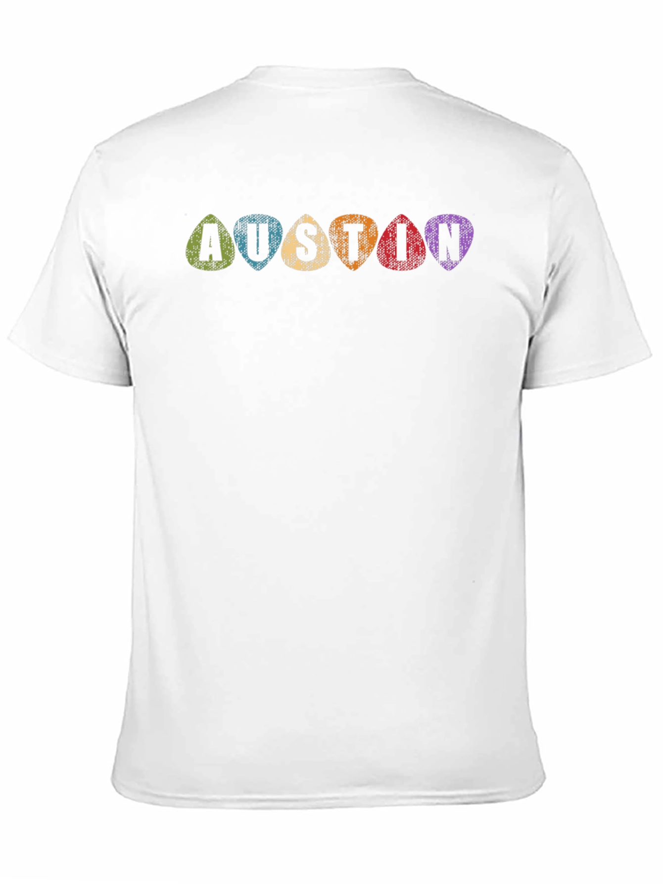 Austin Guitar Pick T-Shirt