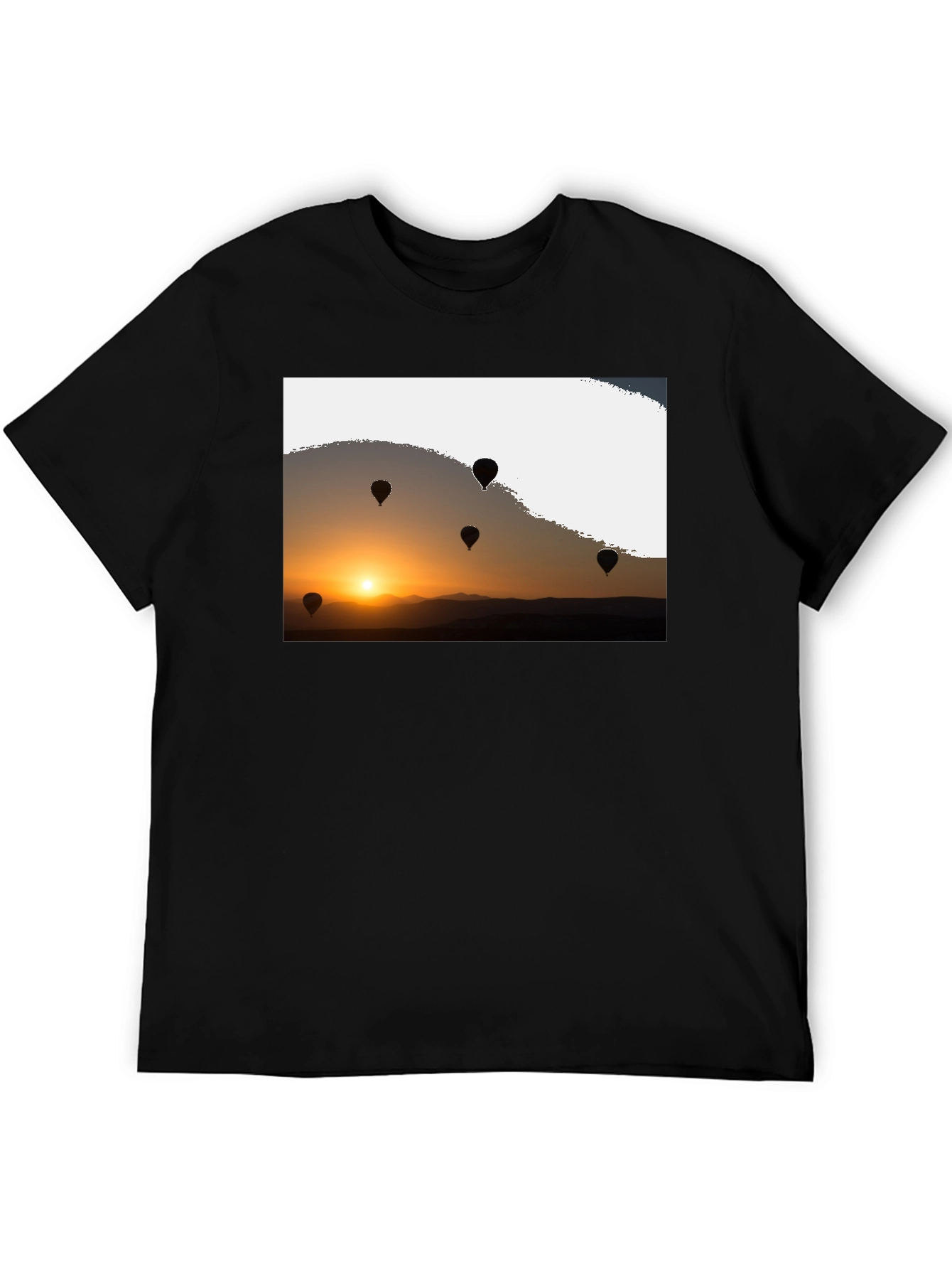 Sunset Balloon Ride Tee