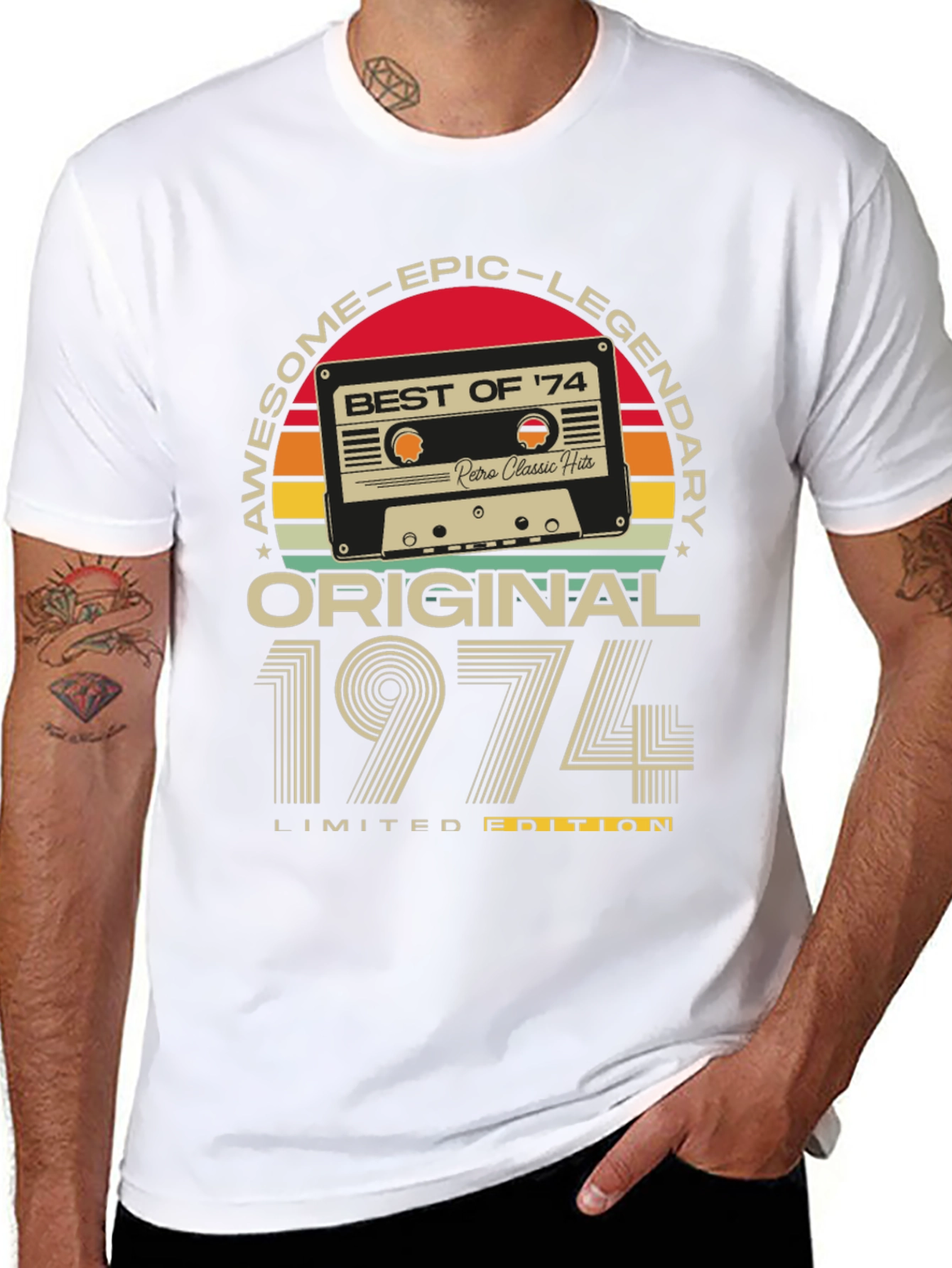 Awesome Epic Legendary Best of 74 T-Shirt