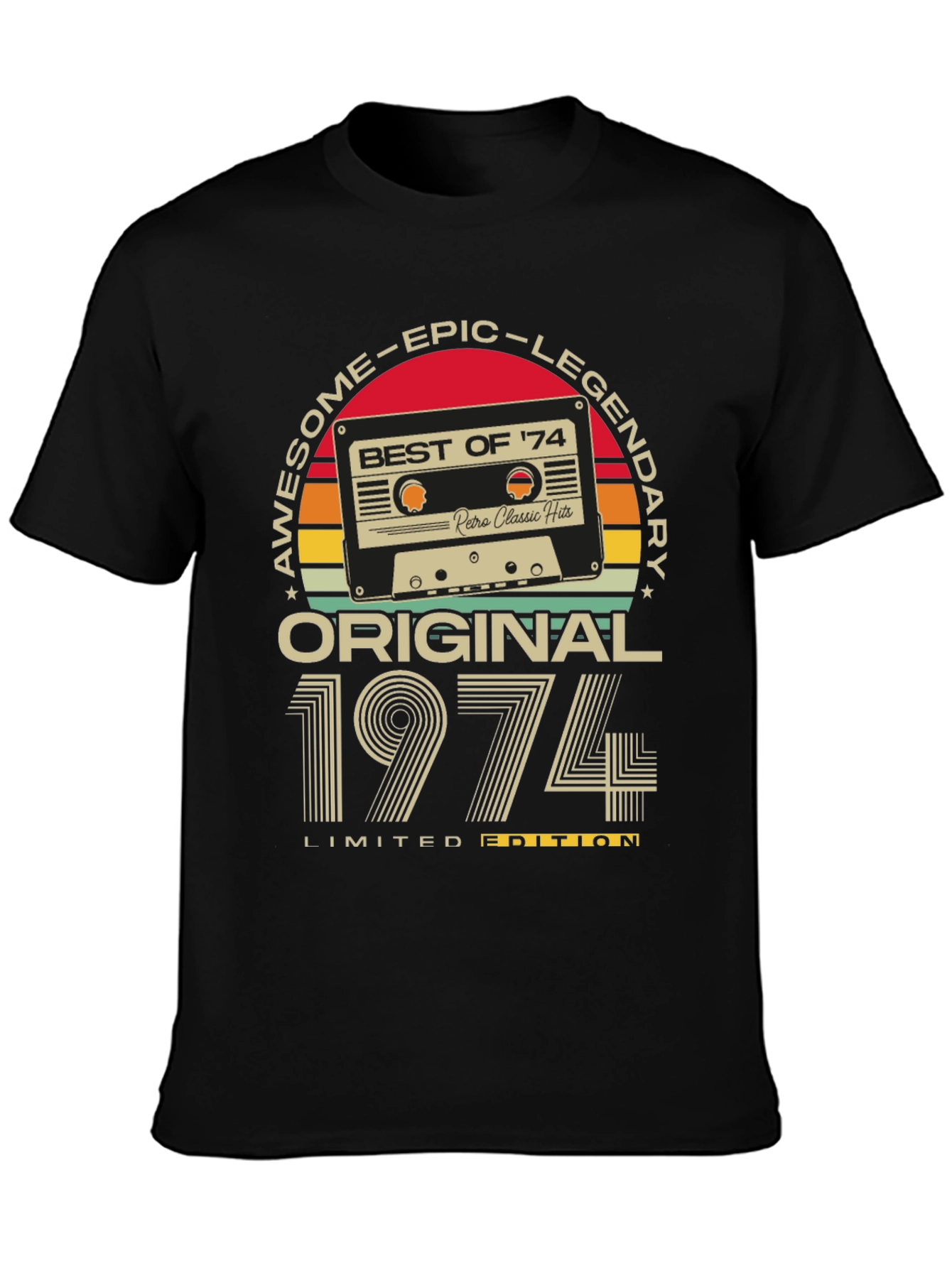 Awesome Epic Legendary Best of 74 T-Shirt