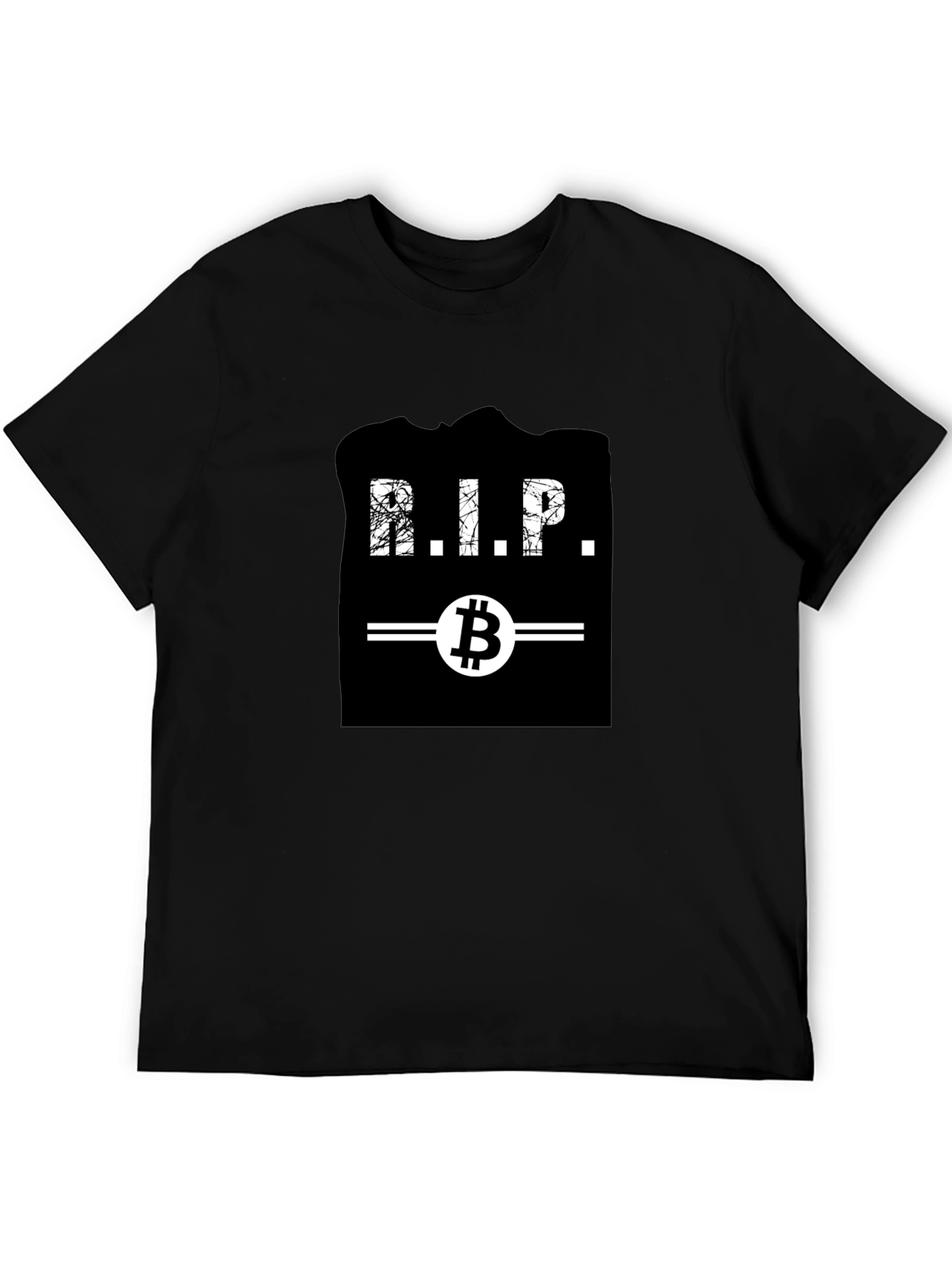 Bitcoin RIP T-Shirt - Crypto Humor Tee