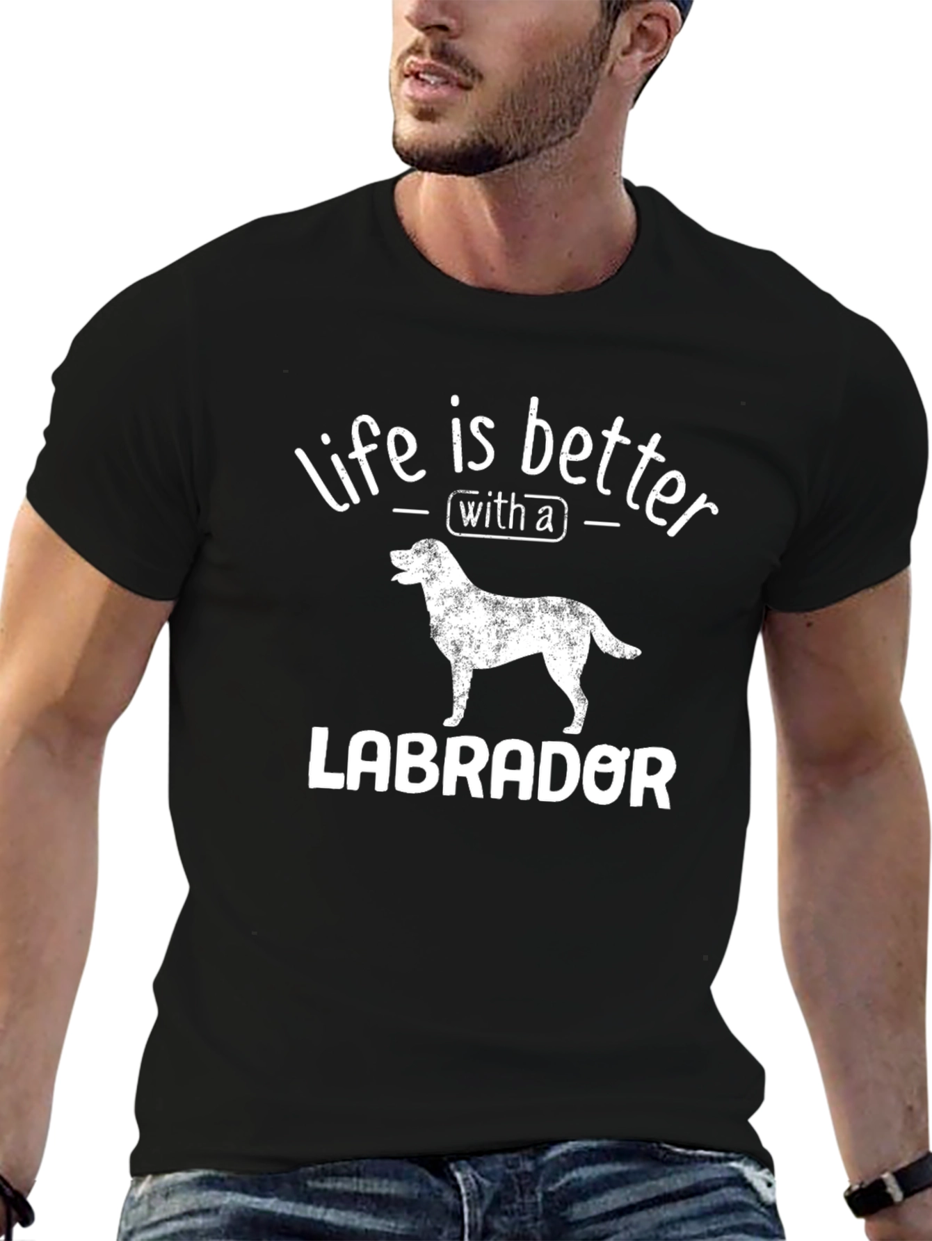 Life is Better with a Labrador T-Shirt