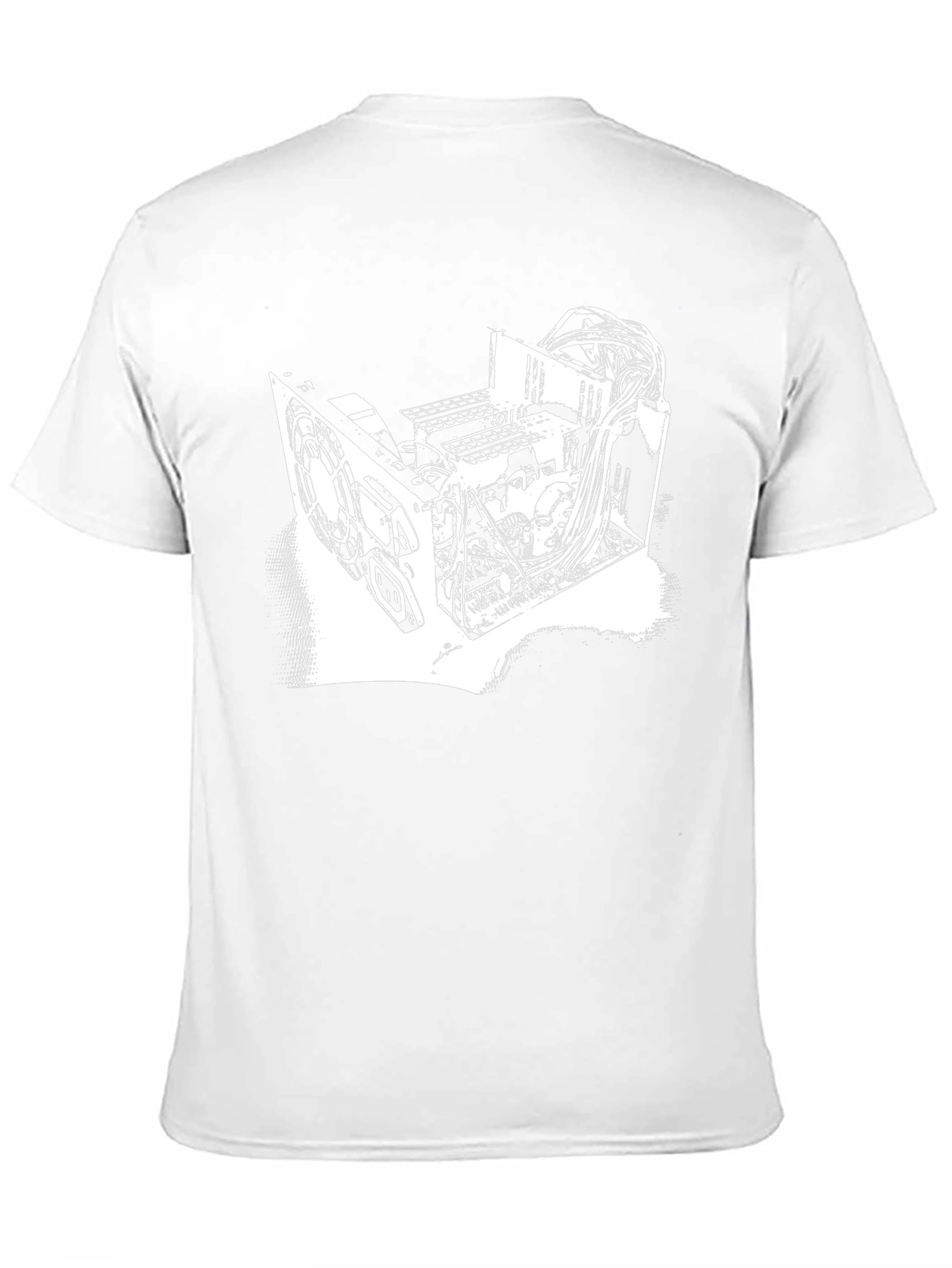 Tech Circuitry T-Shirt - Bold Graphic Tee