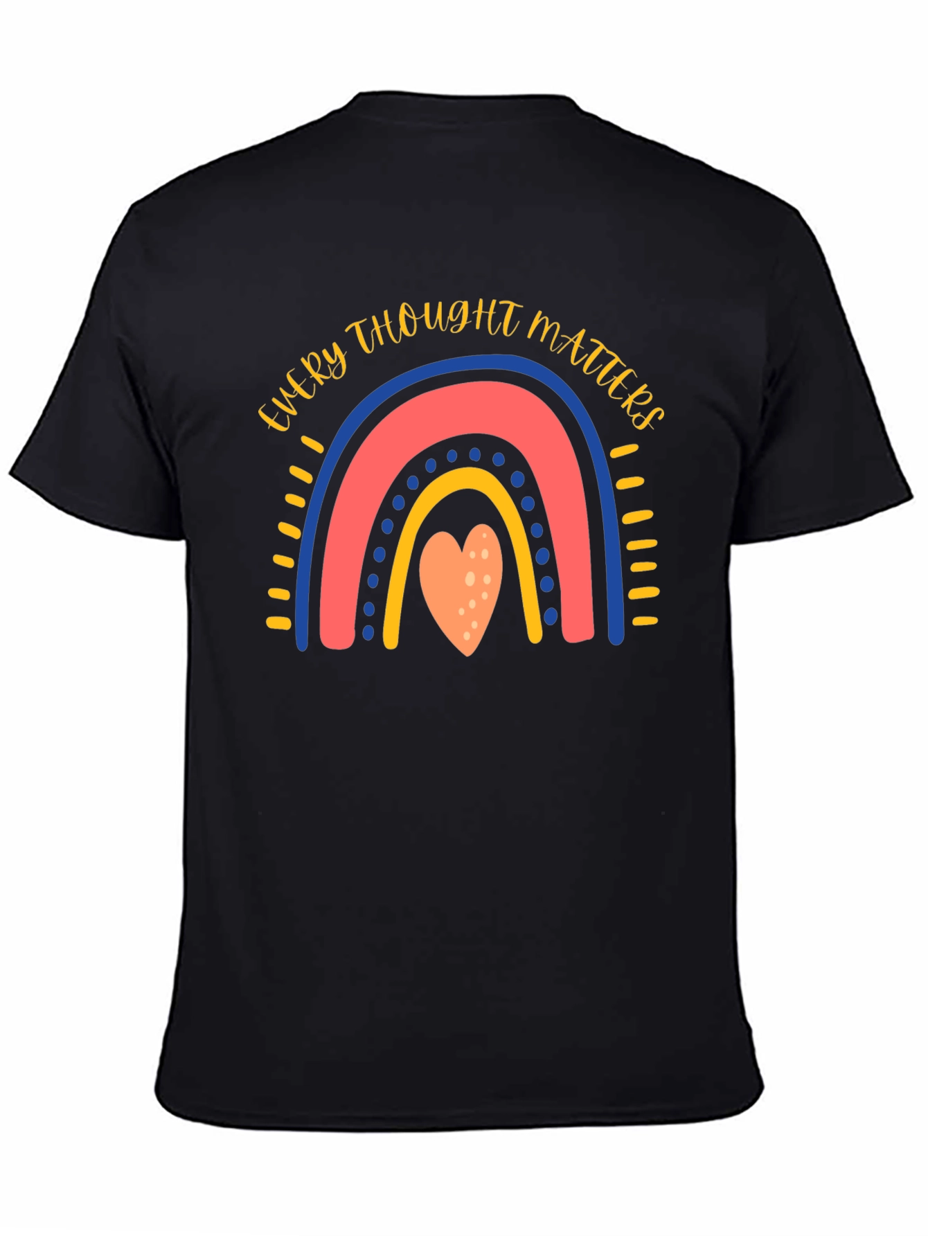 Every Thought Matters Rainbow Graphic Tee