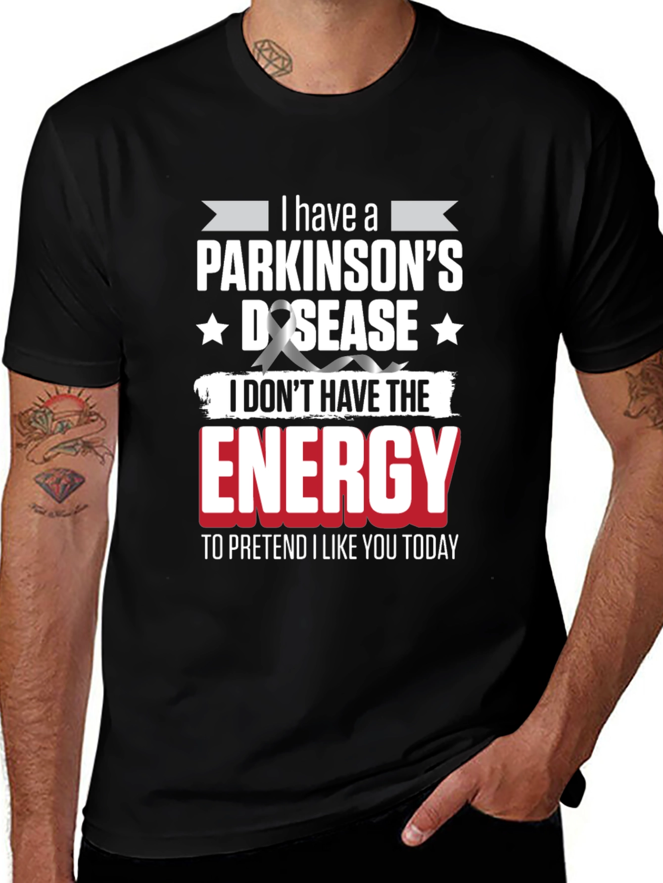 Parkinsons Disease Awareness Graphic T-Shirt