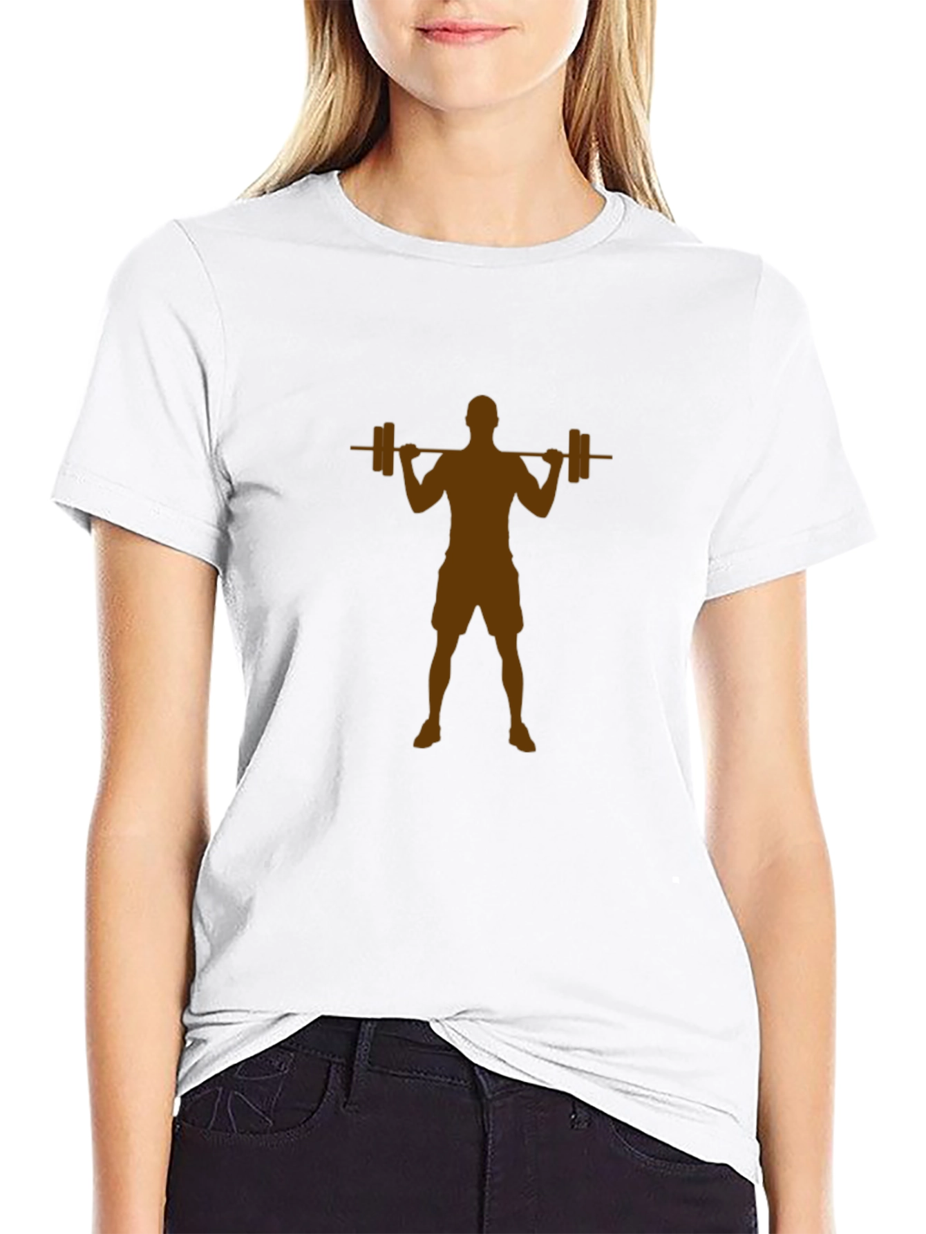 Weightlifting Graphic Tee - Black