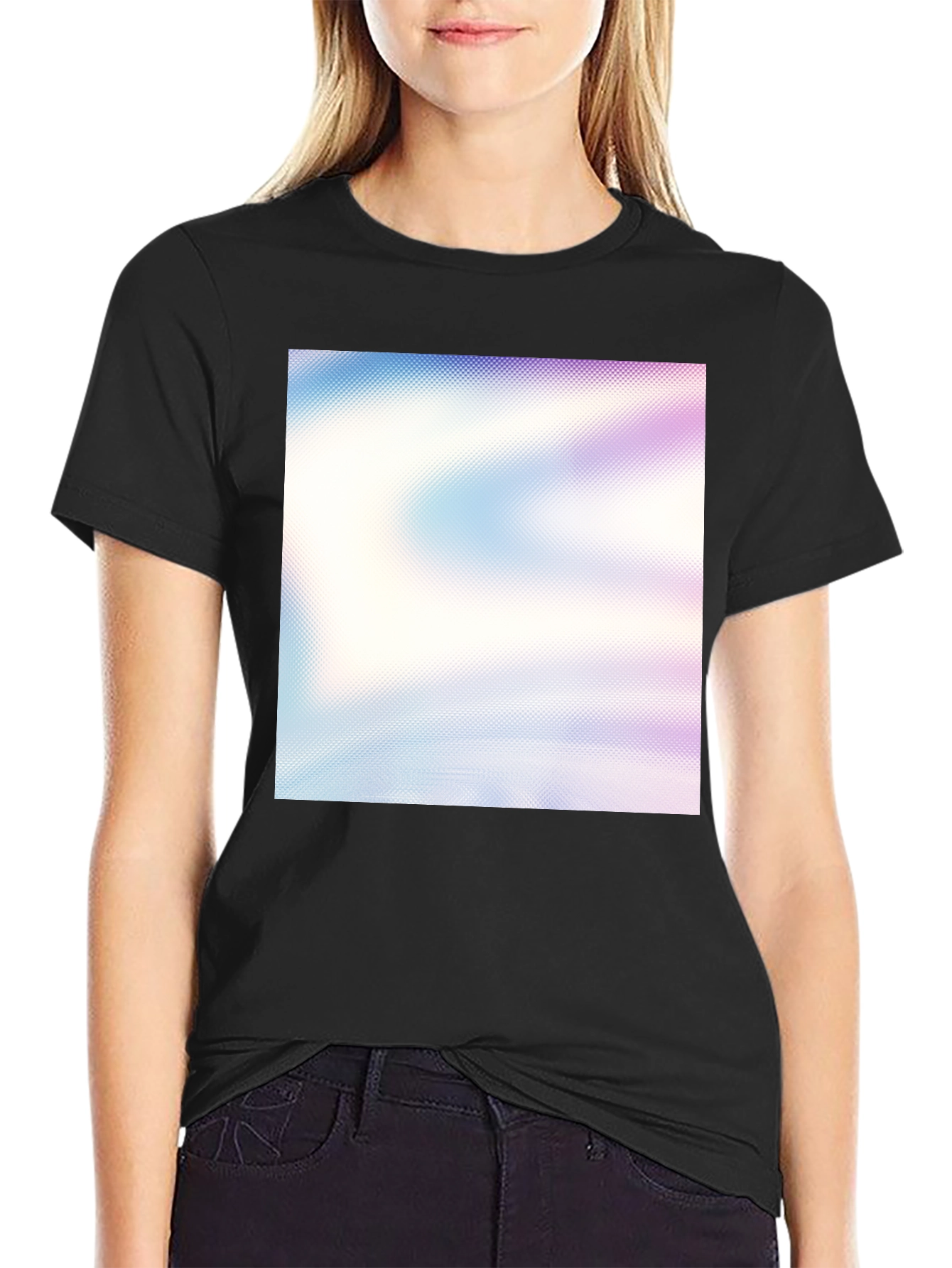 Abstract Graphic Tee - Soft Blend Modern Fit