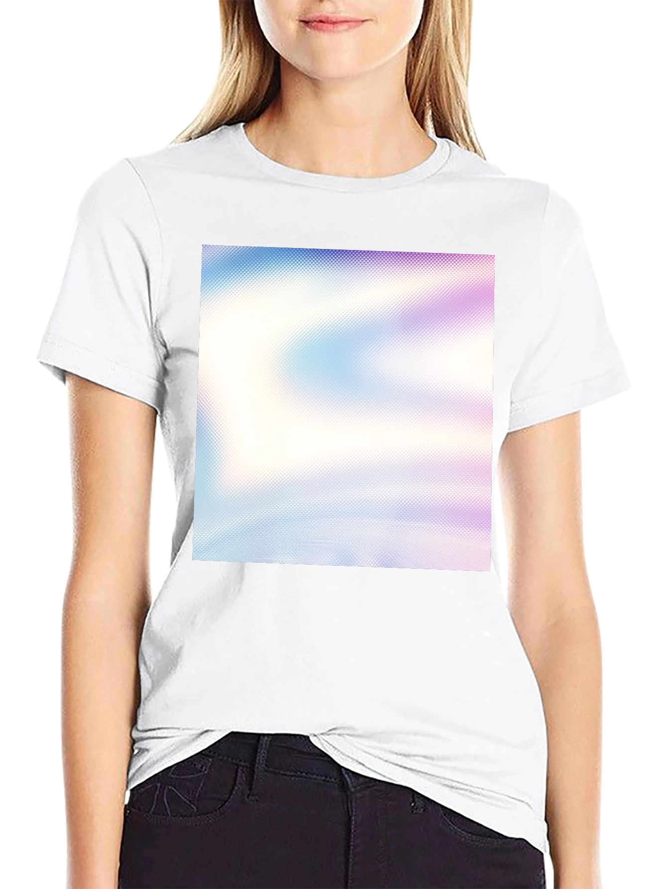 Abstract Graphic Tee - Soft Blend Modern Fit