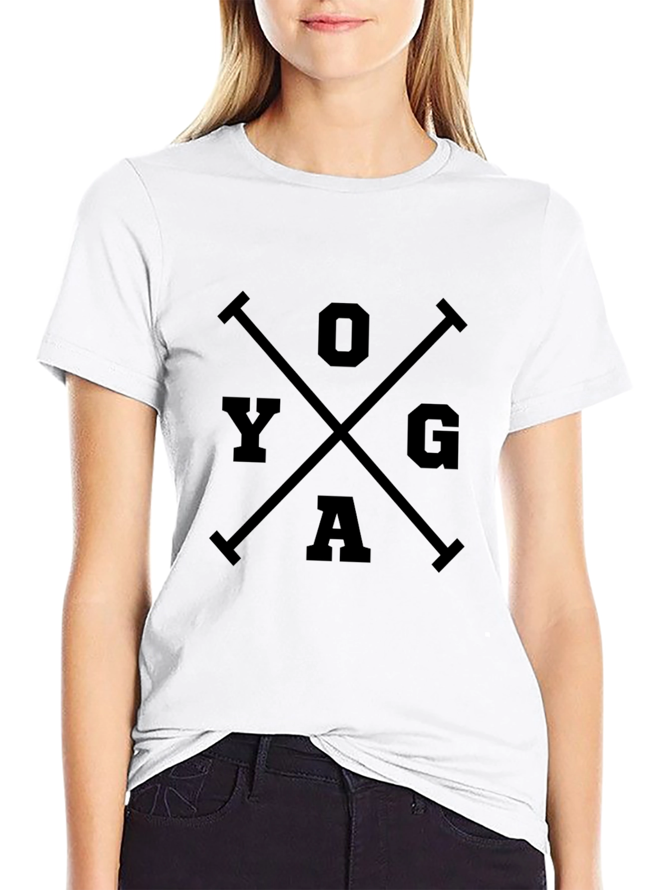 Yoga Graphic Tee - Soft Cotton Unisex Fit