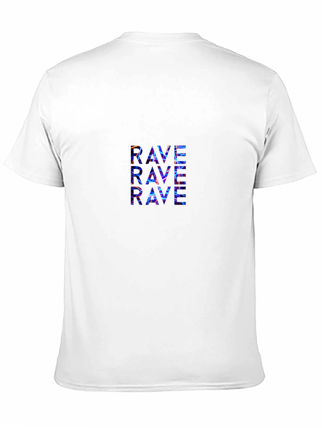 Rave Graphic Print Black T-Shirt