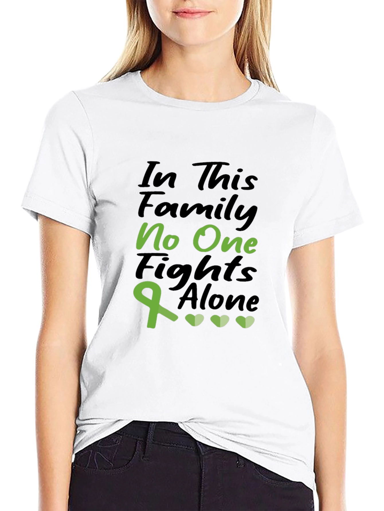 Family Fights Alone Awareness T-Shirt