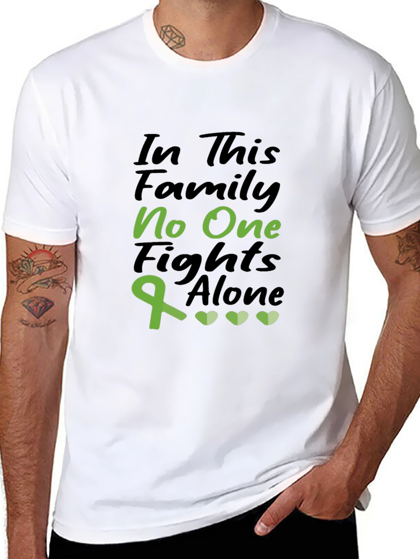 Family Fights Alone Awareness T-Shirt