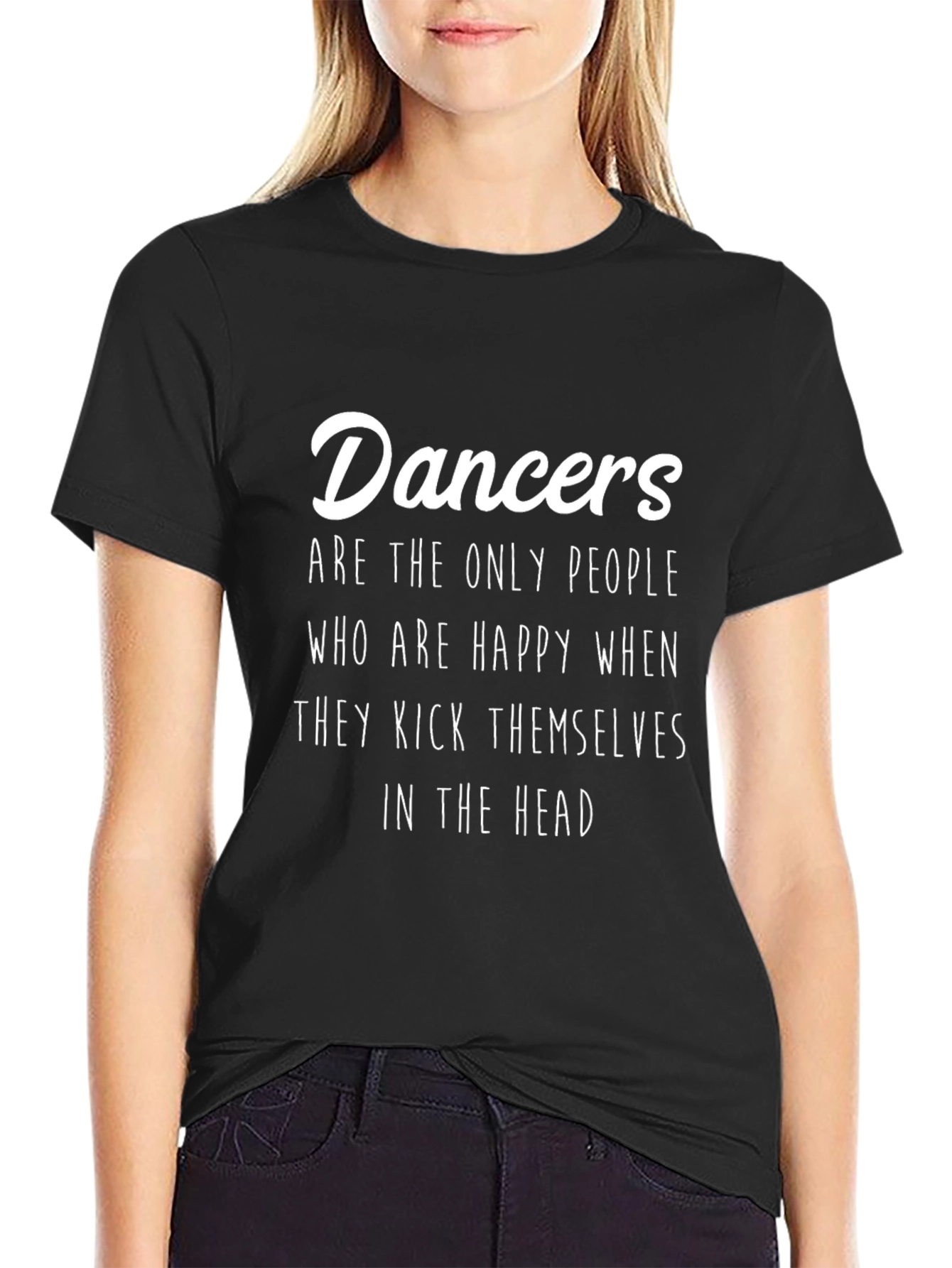 Dancers Kick Themselves T-Shirt