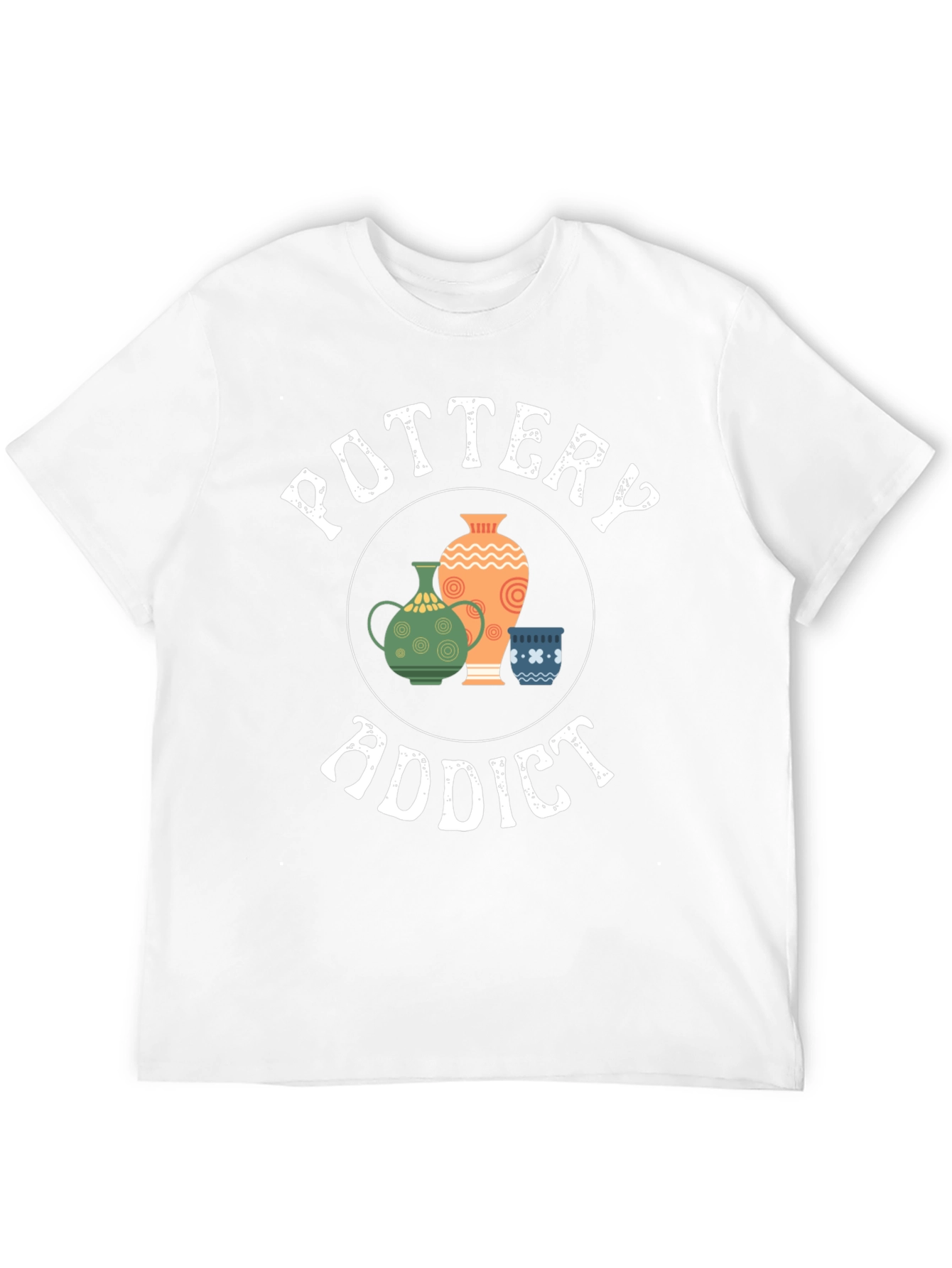 Pottery Addict Graphic Tee - Unique Pottery Lovers Gift