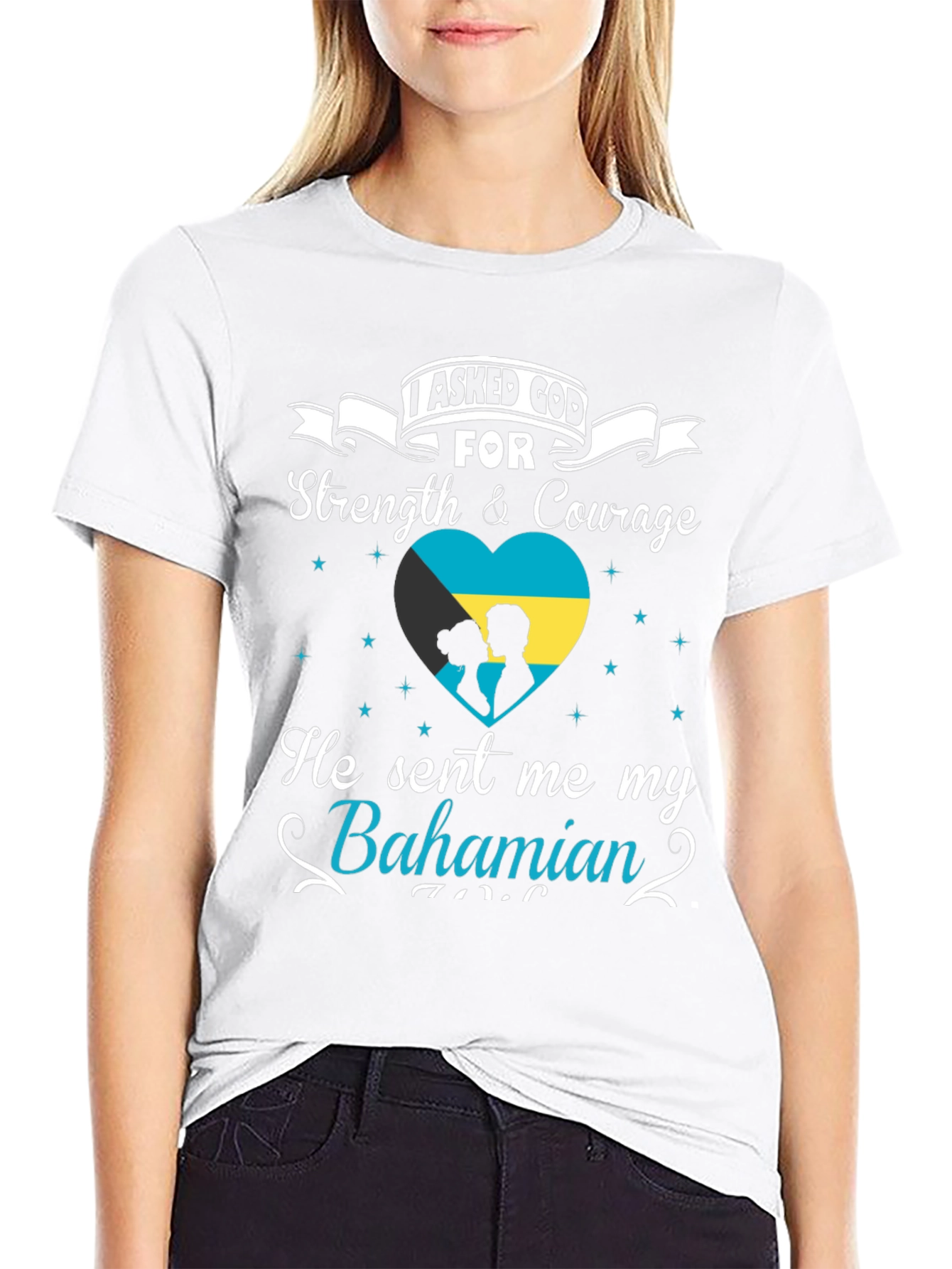 Bahamian Pride T-Shirt - Strength & Courage Tee