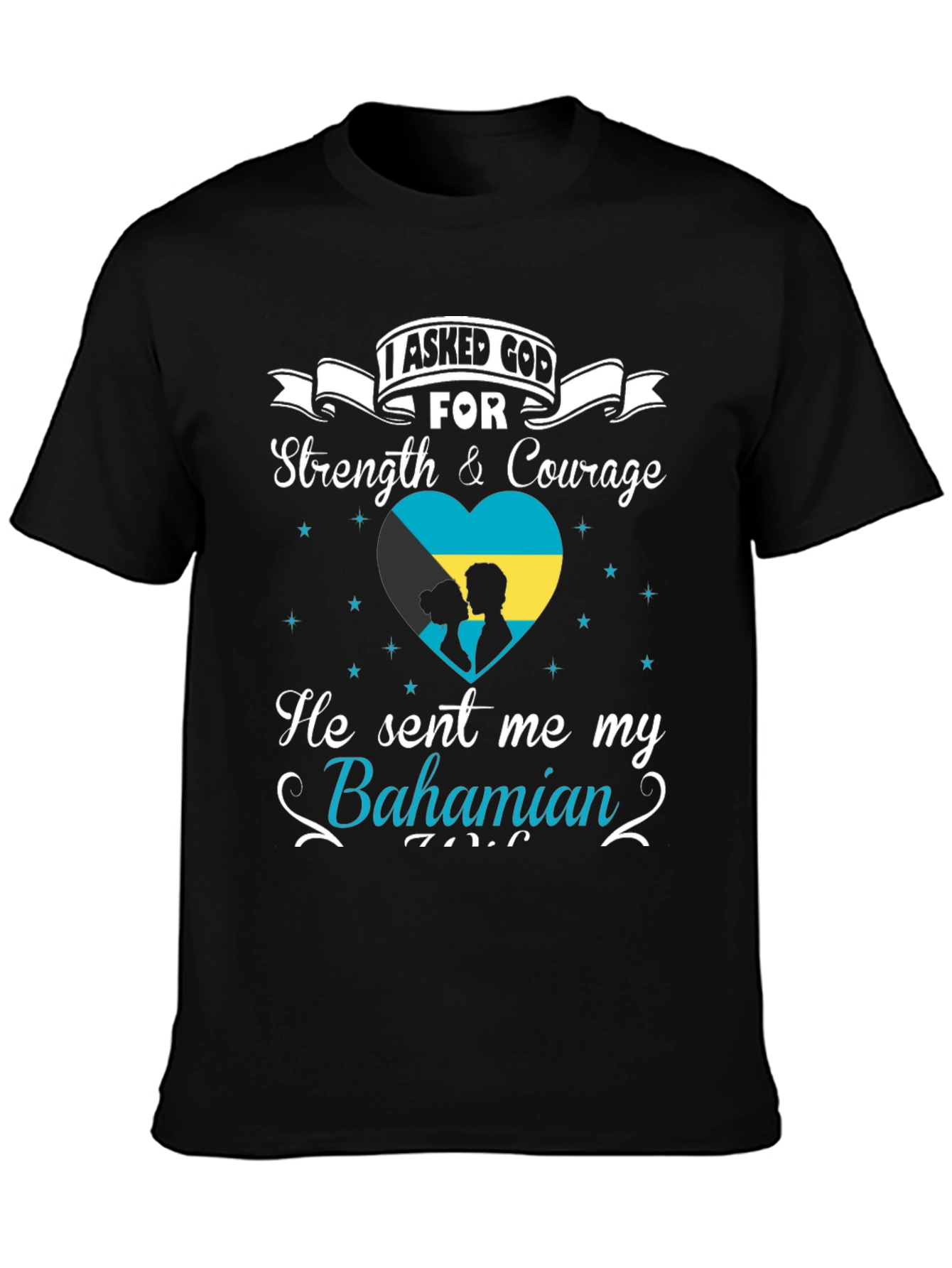Bahamian Pride T-Shirt - Strength & Courage Tee