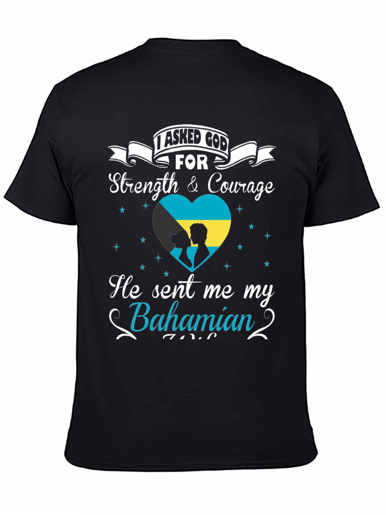 Bahamian Pride T-Shirt - Strength & Courage Tee