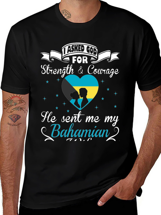 Bahamian Pride T-Shirt - Strength & Courage Tee