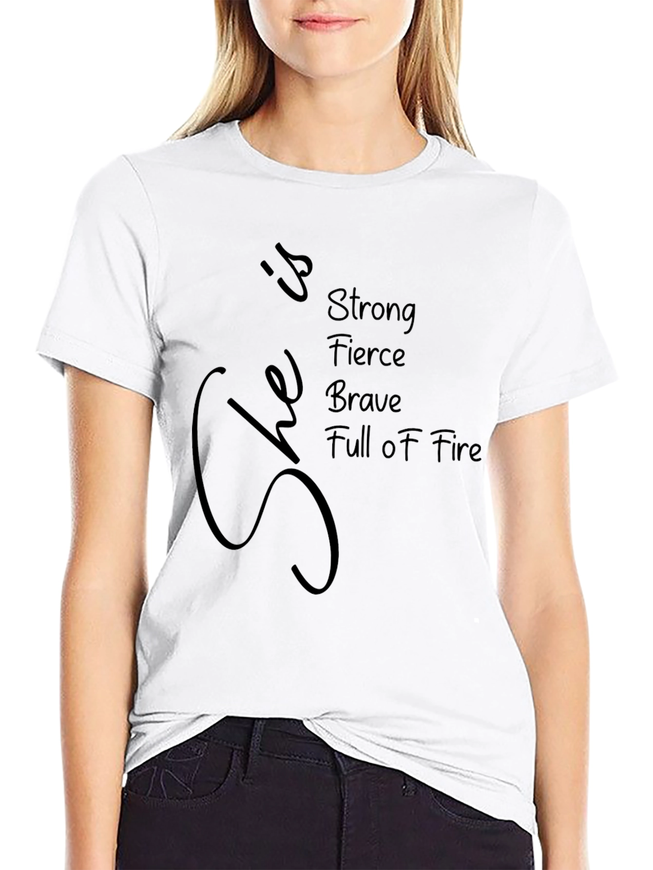Empowered Woman T-Shirt - She is Strong