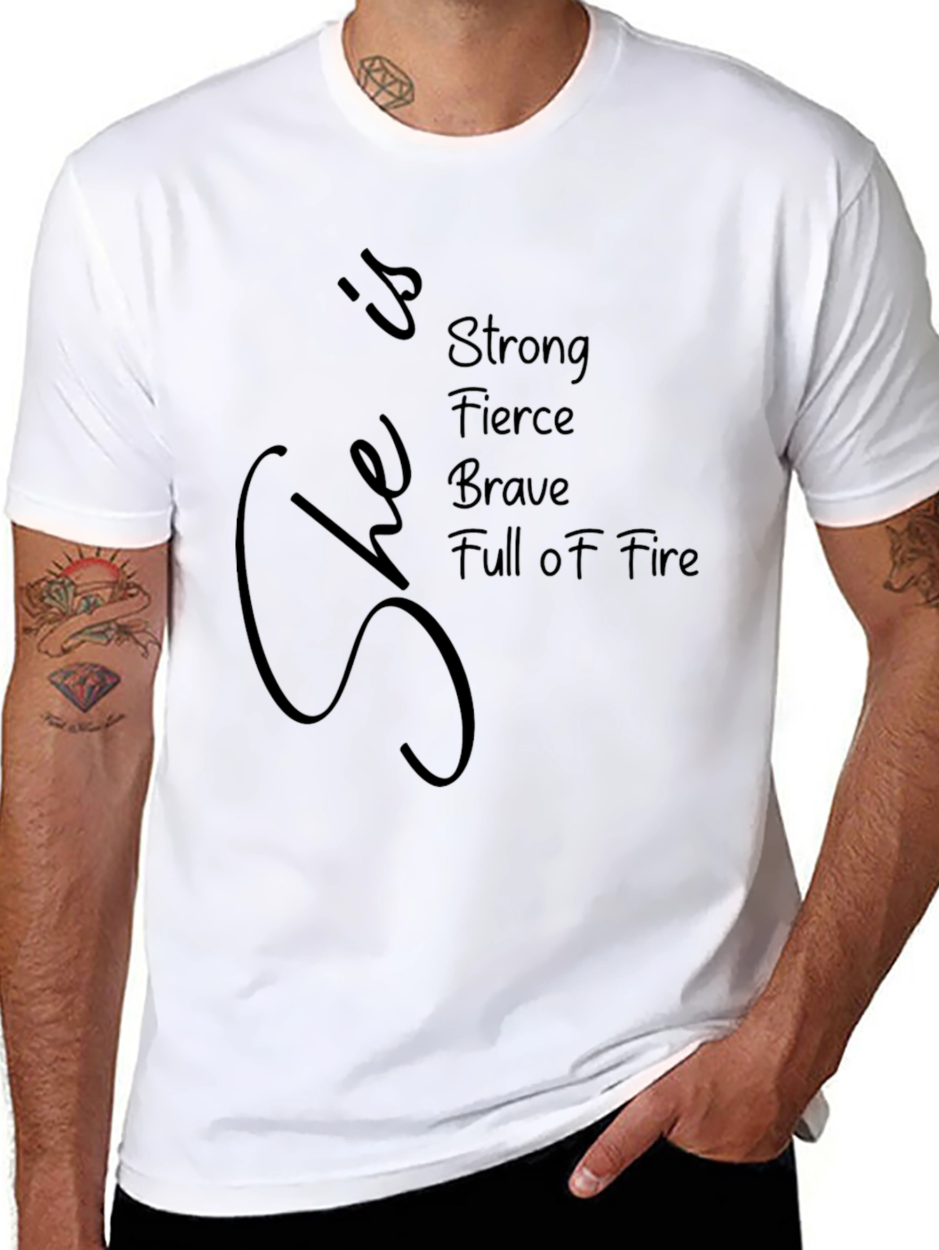 Empowered Woman T-Shirt - She is Strong