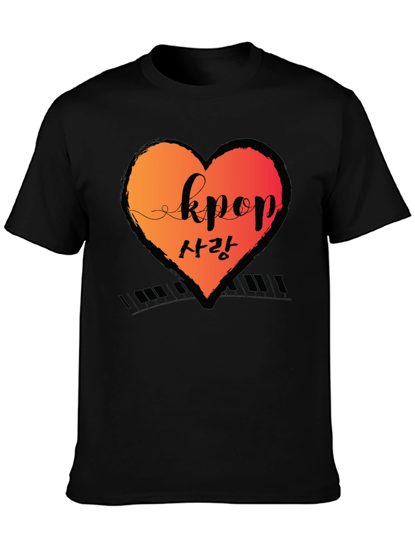 Kpop Love Heart T-Shirt