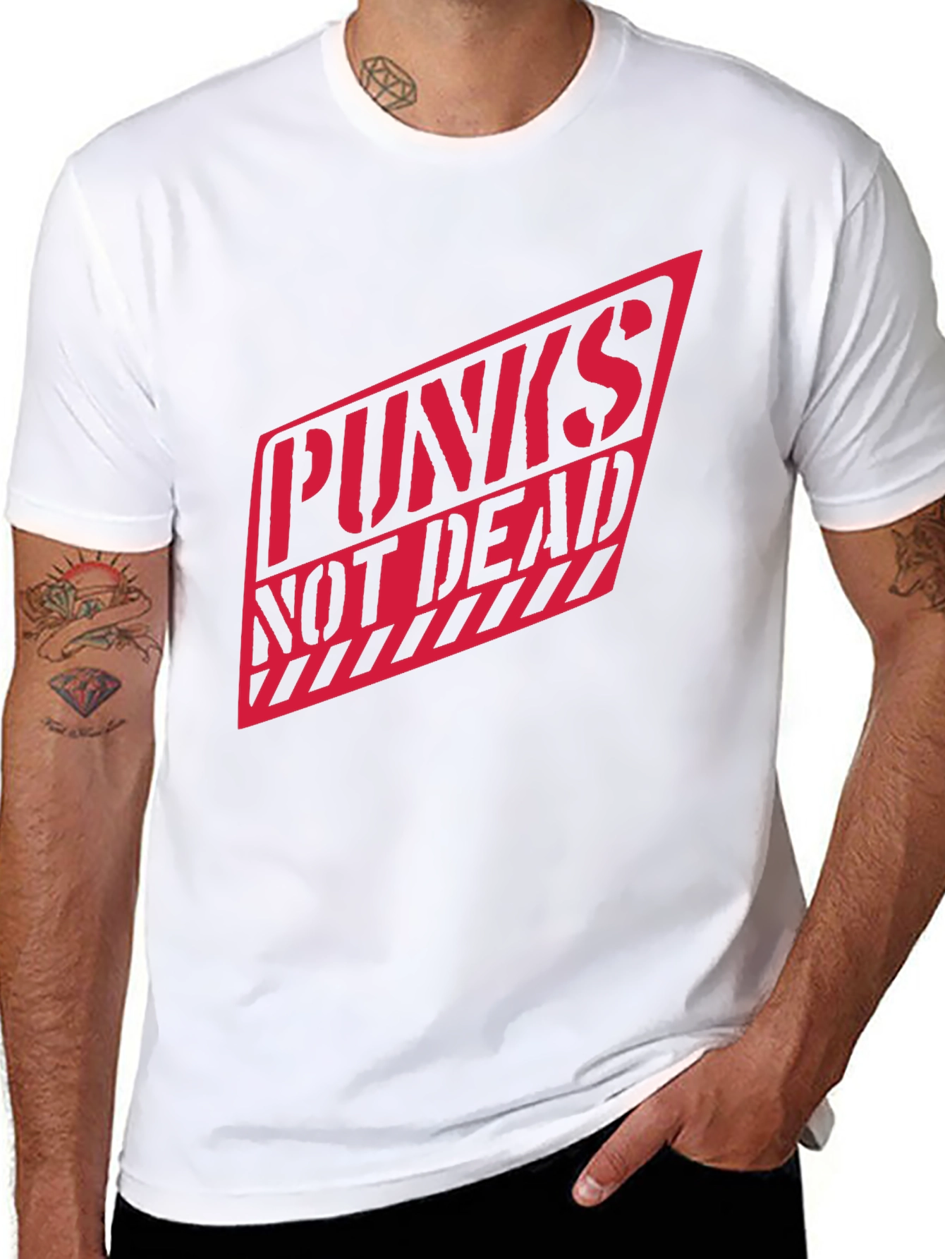 Punks Not Dead Graphic Tee