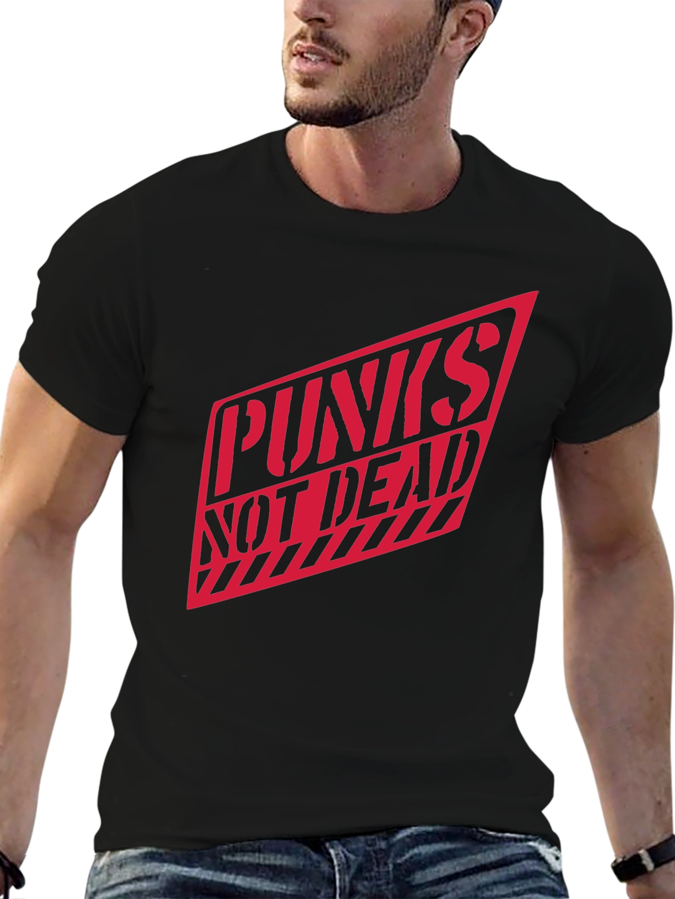 Punks Not Dead Graphic Tee