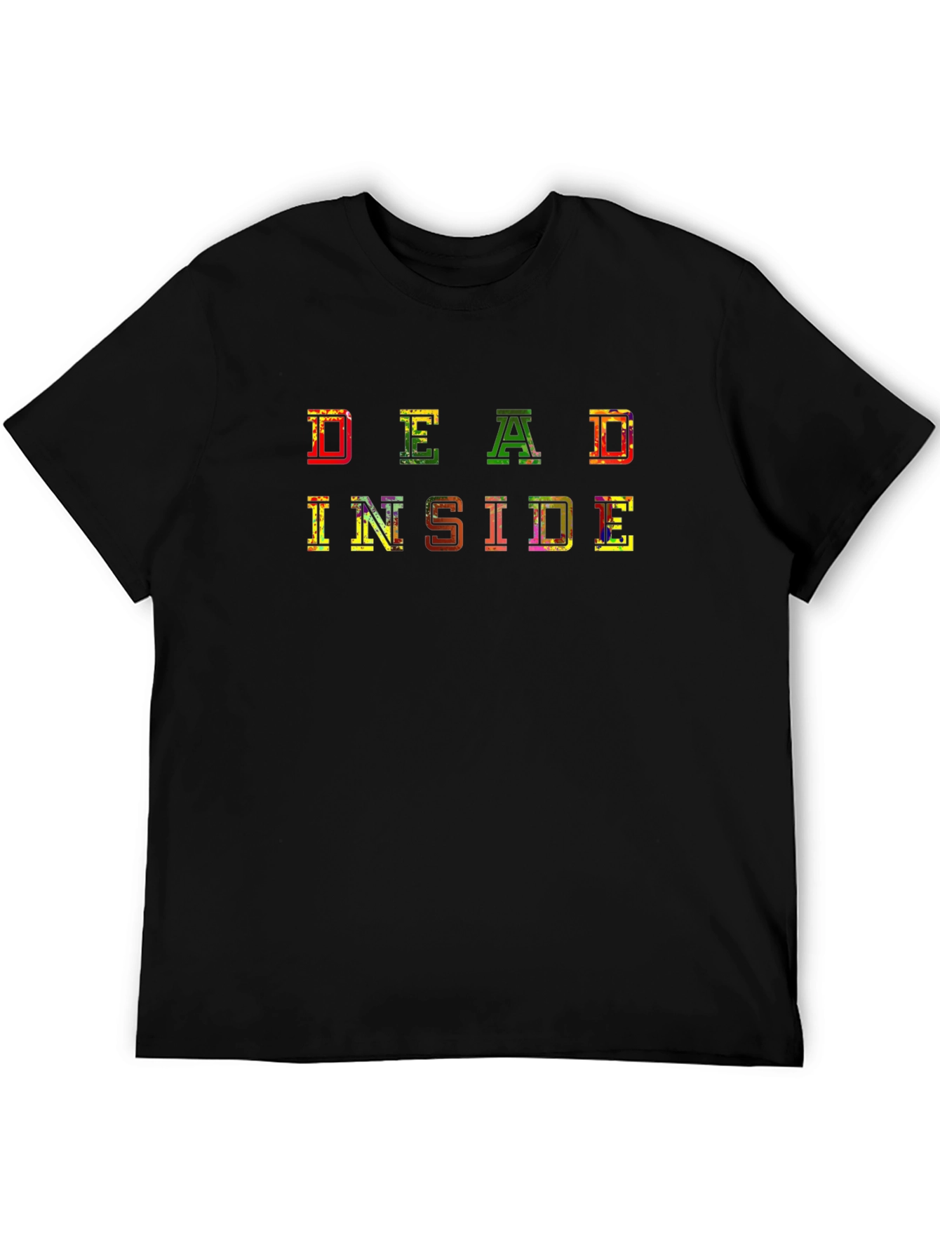 Dead Inside Graphic Tee - Unisex Black T-Shirt