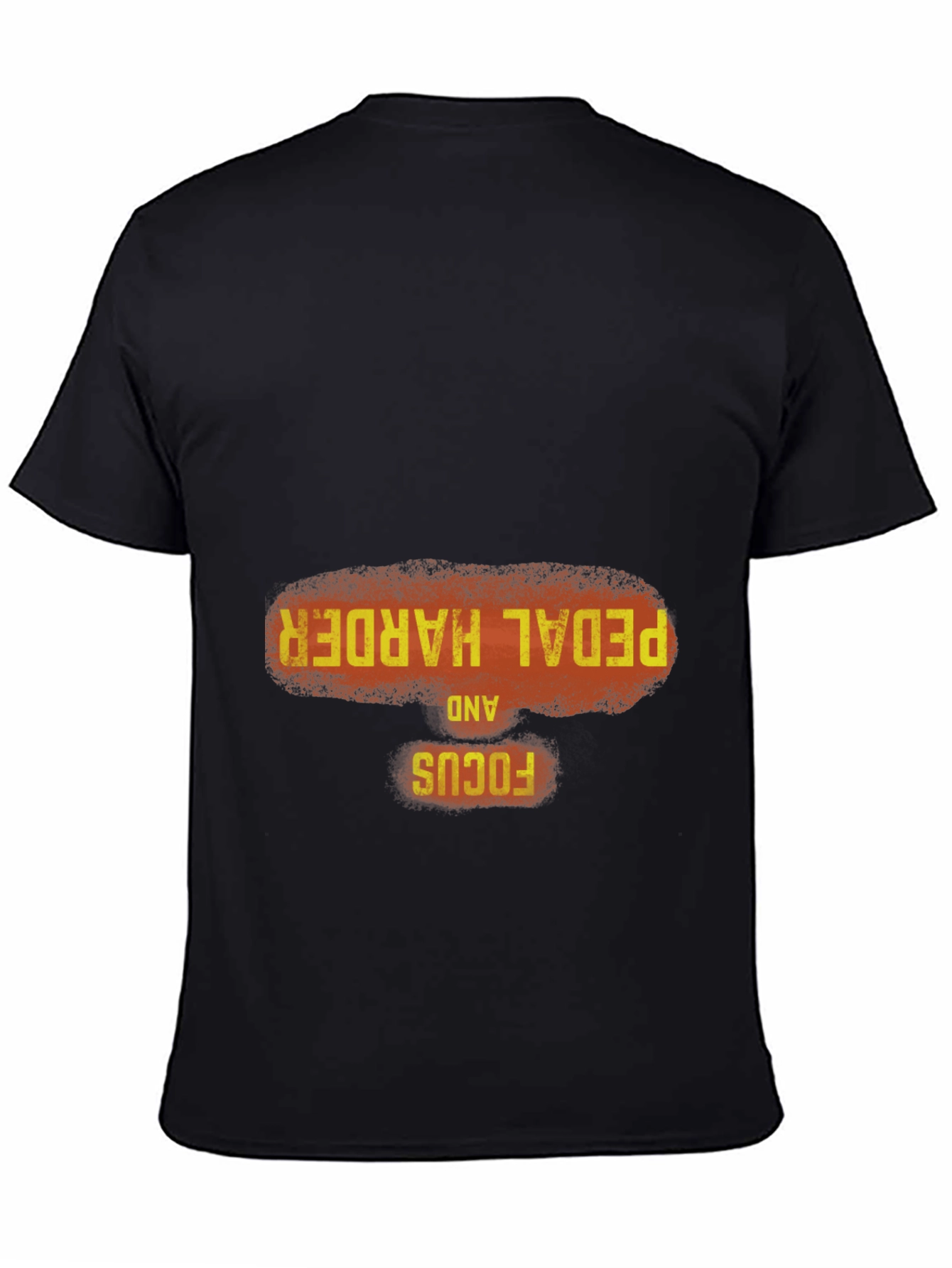 Pedal Harder Focus Graphic Tee - Casual Style