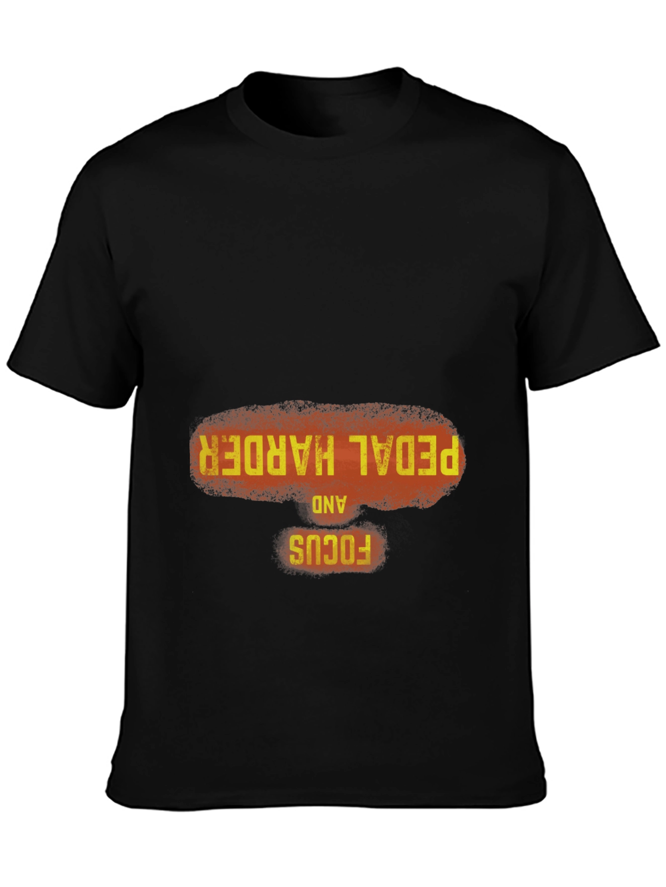 Pedal Harder Focus Graphic Tee - Casual Style