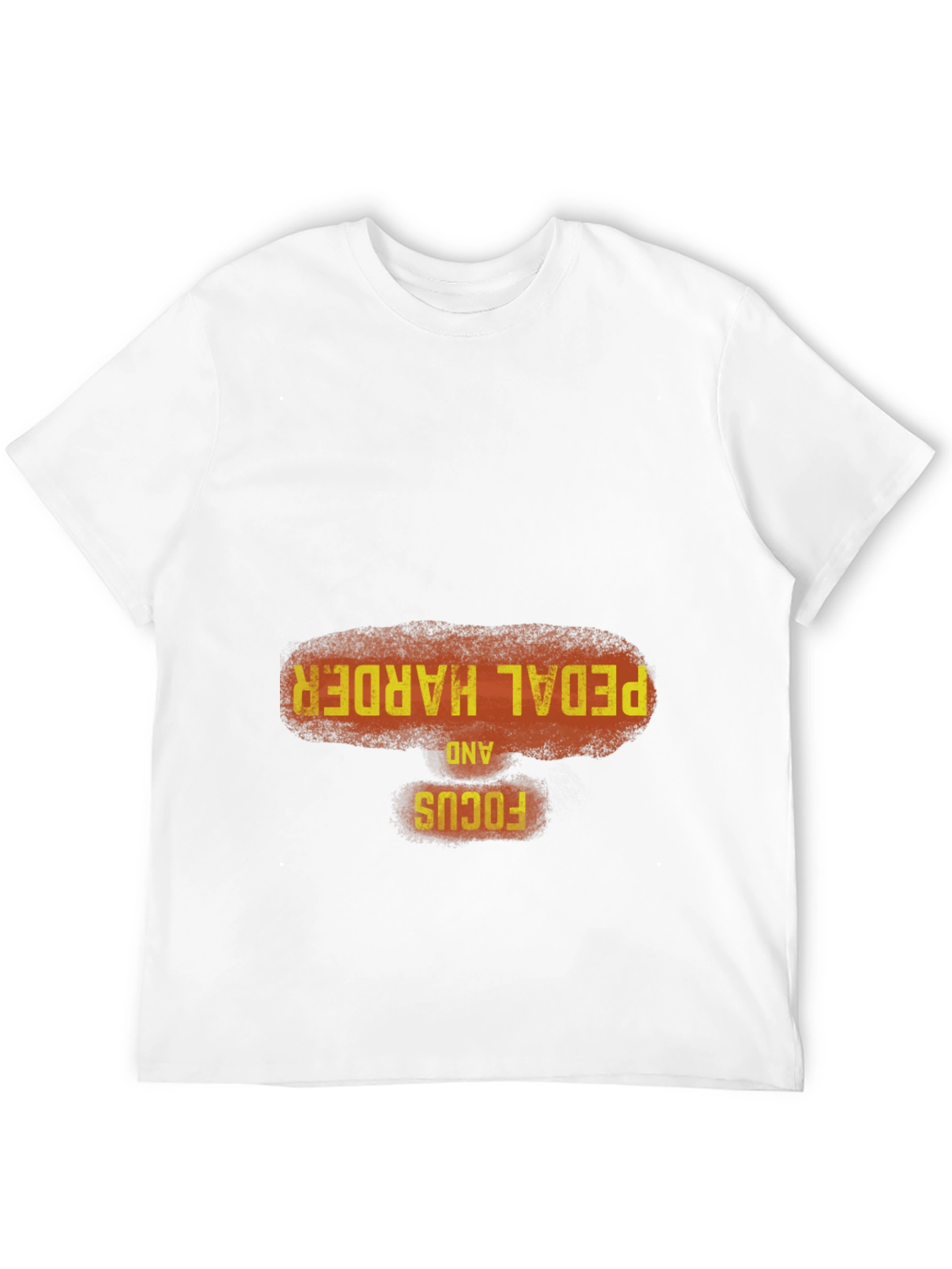 Pedal Harder Focus Graphic Tee - Casual Style