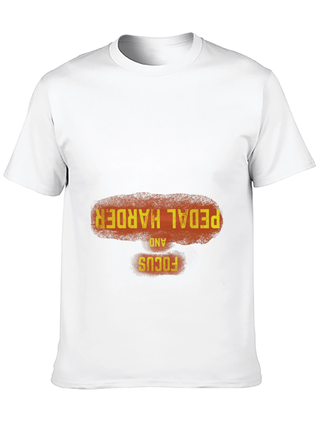 Pedal Harder Focus Graphic Tee - Casual Style
