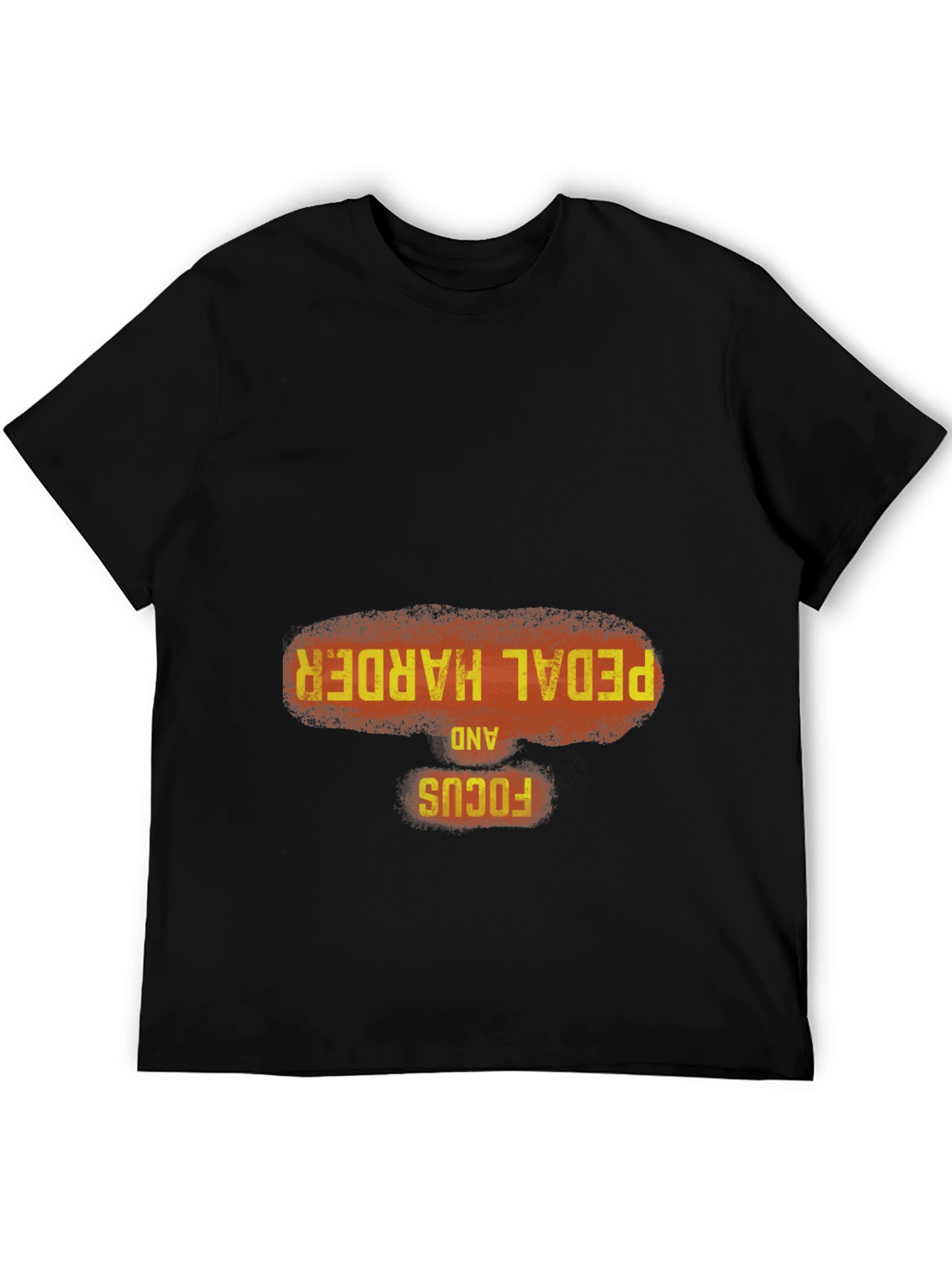 Pedal Harder Focus Graphic Tee - Casual Style