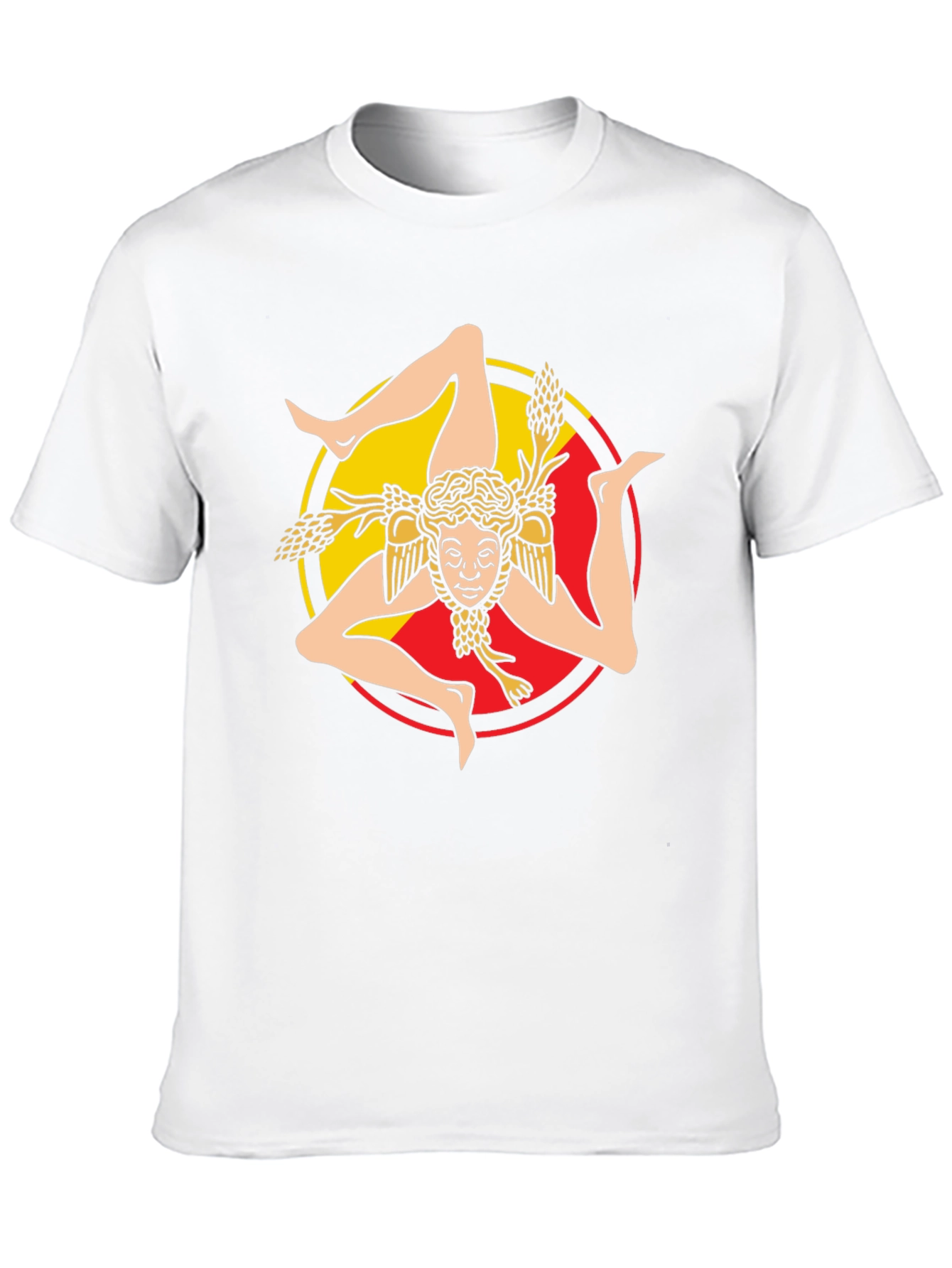 Sicily Trinacria Symbol T-Shirt
