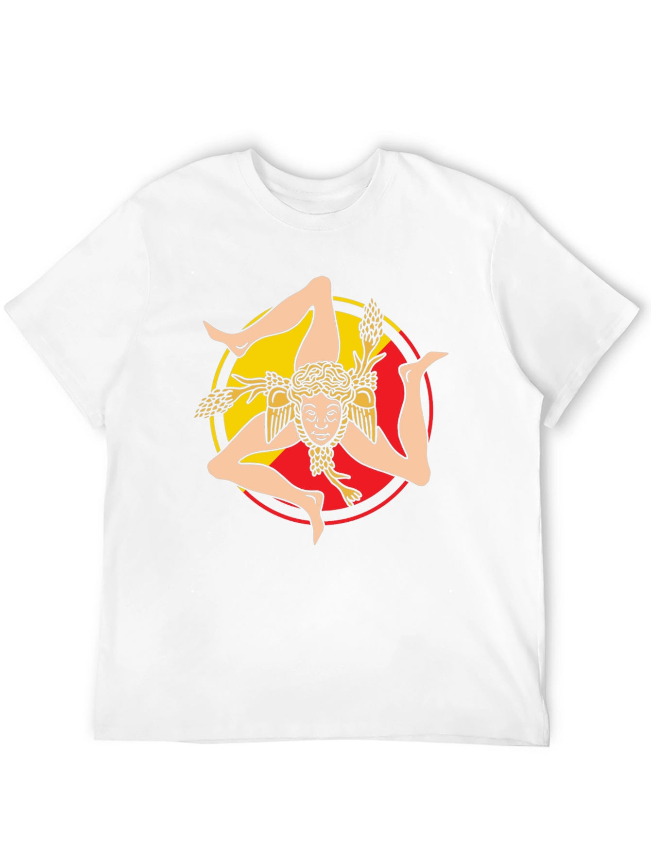 Sicily Trinacria Symbol T-Shirt