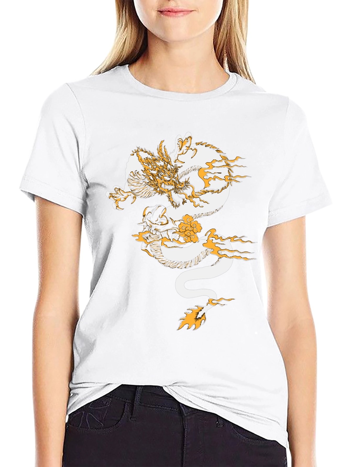 Dragon Graphic Tee - Black T-Shirt