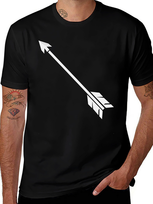 Arrow Graphic Tee - Trendy Casual Style