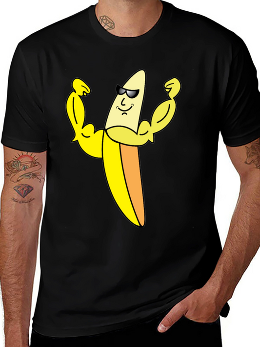 Funny Banana Muscle Shirt - Gym Humor Tee