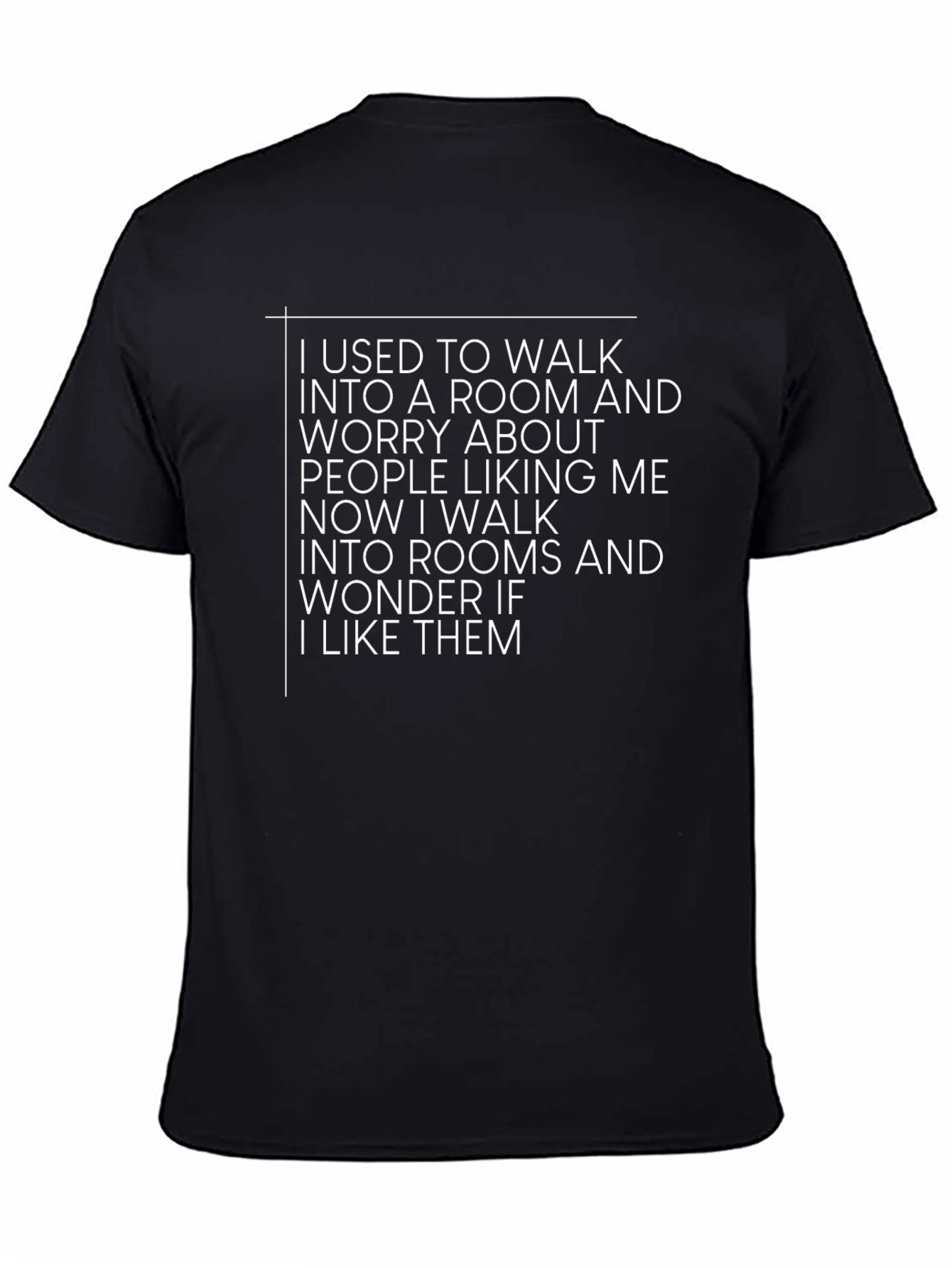 Humorous Graphic Print T-Shirt