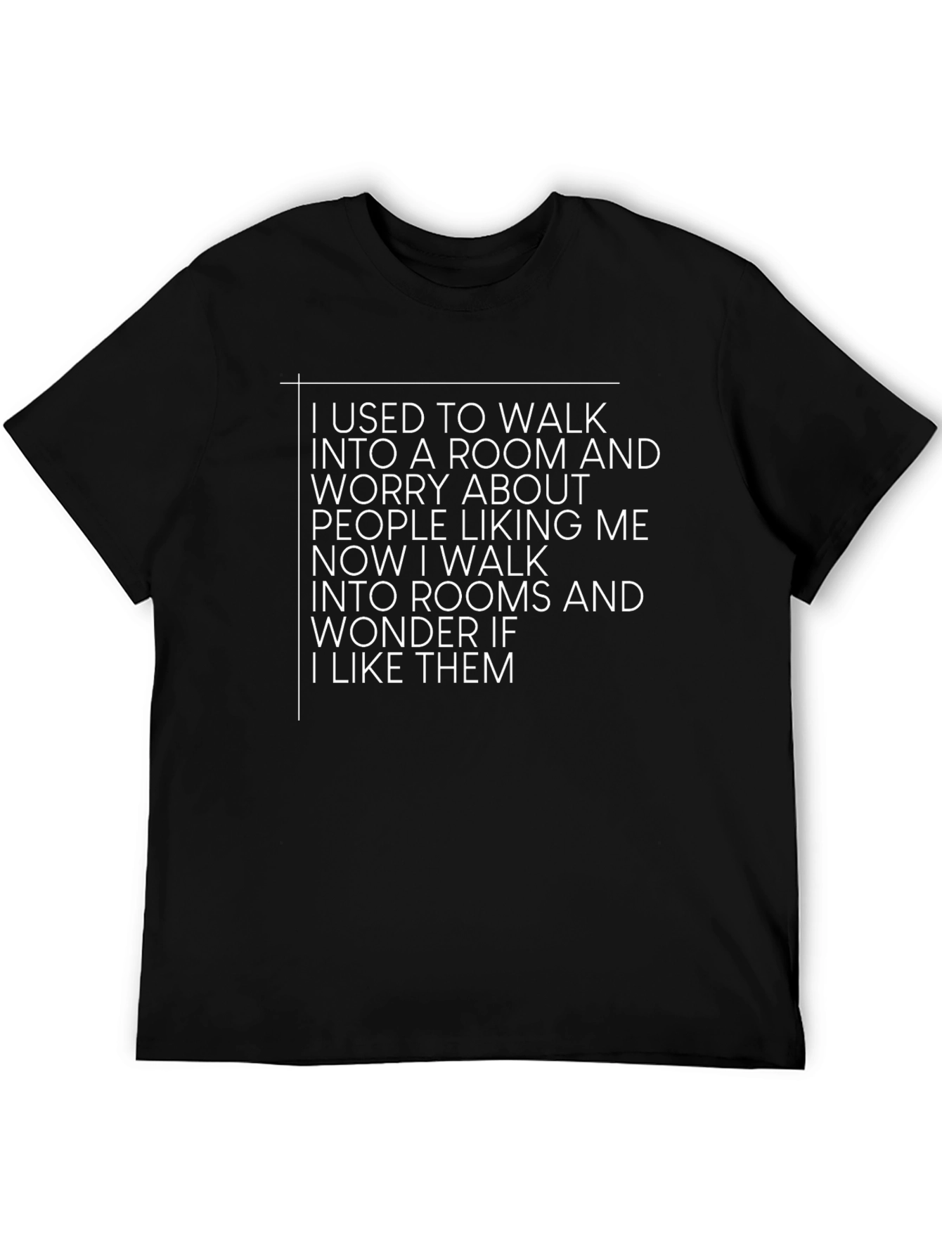Humorous Graphic Print T-Shirt