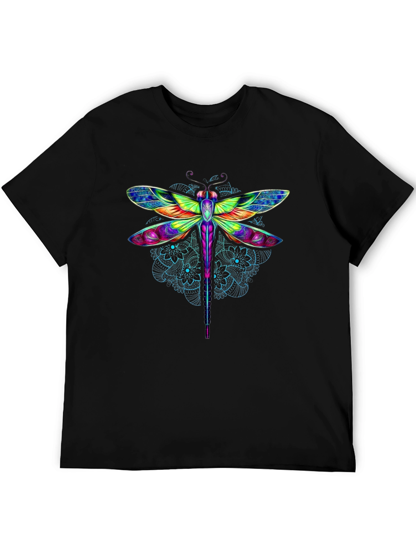 Vibrant Dragonfly Graphic Tee - Stylish & Unique